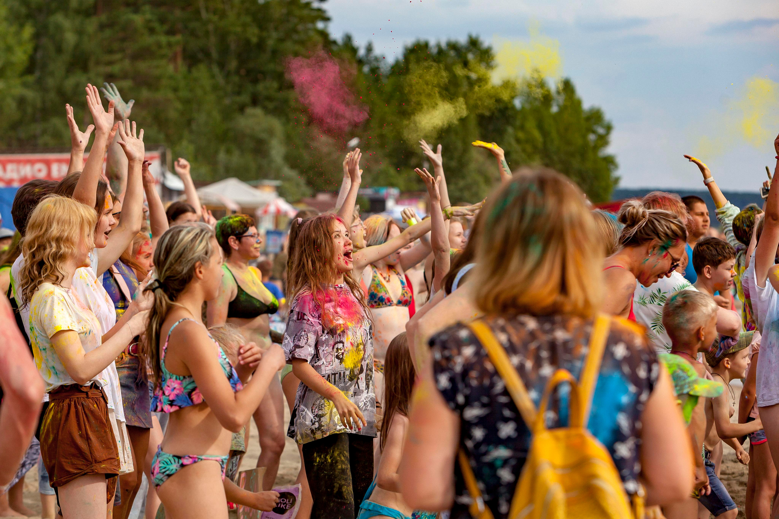 Фестиваль красок 2022. Репортажный фотограф в Новосибирске