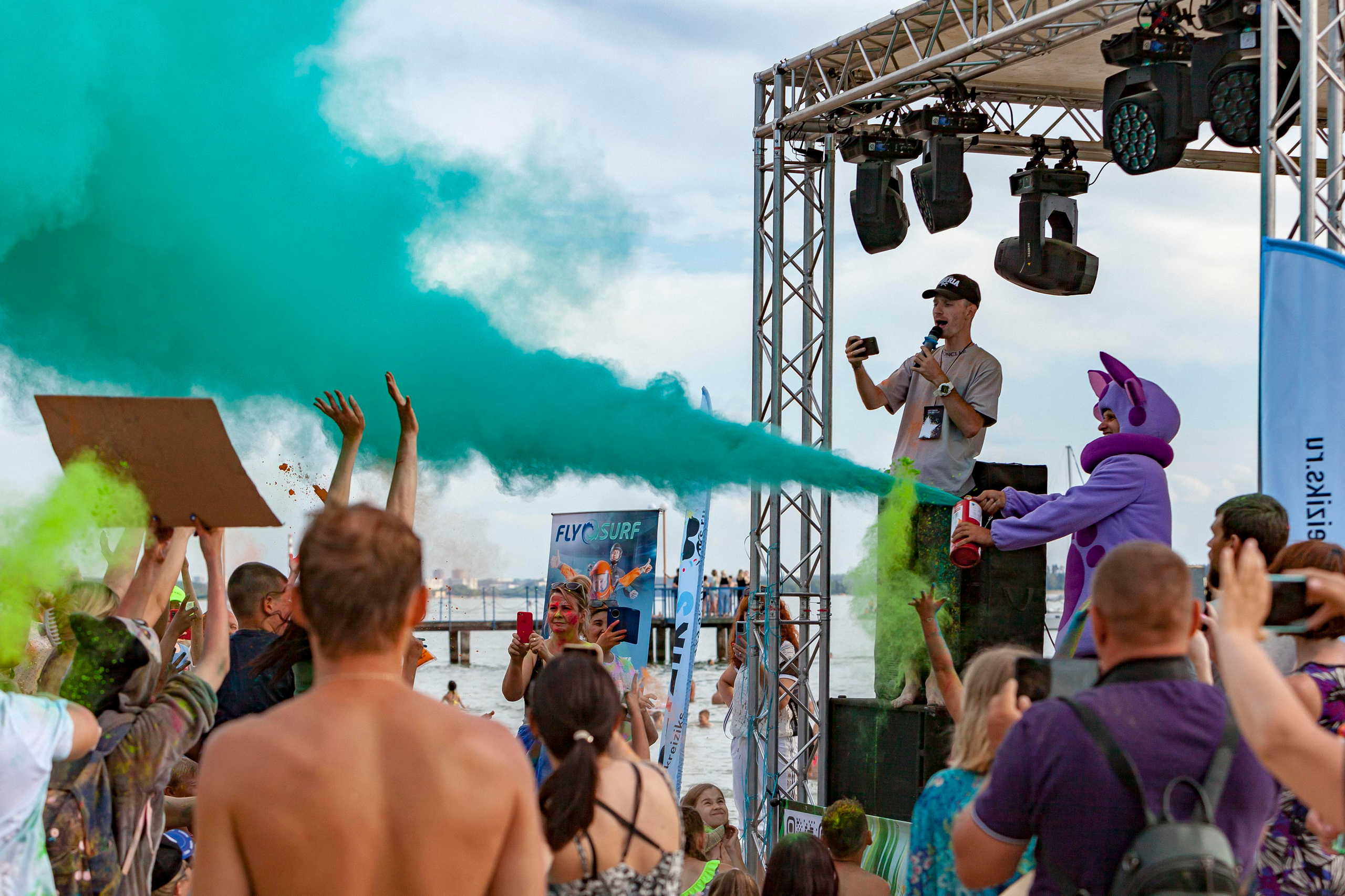 Фестиваль красок 2022. Репортажный фотограф в Новосибирске