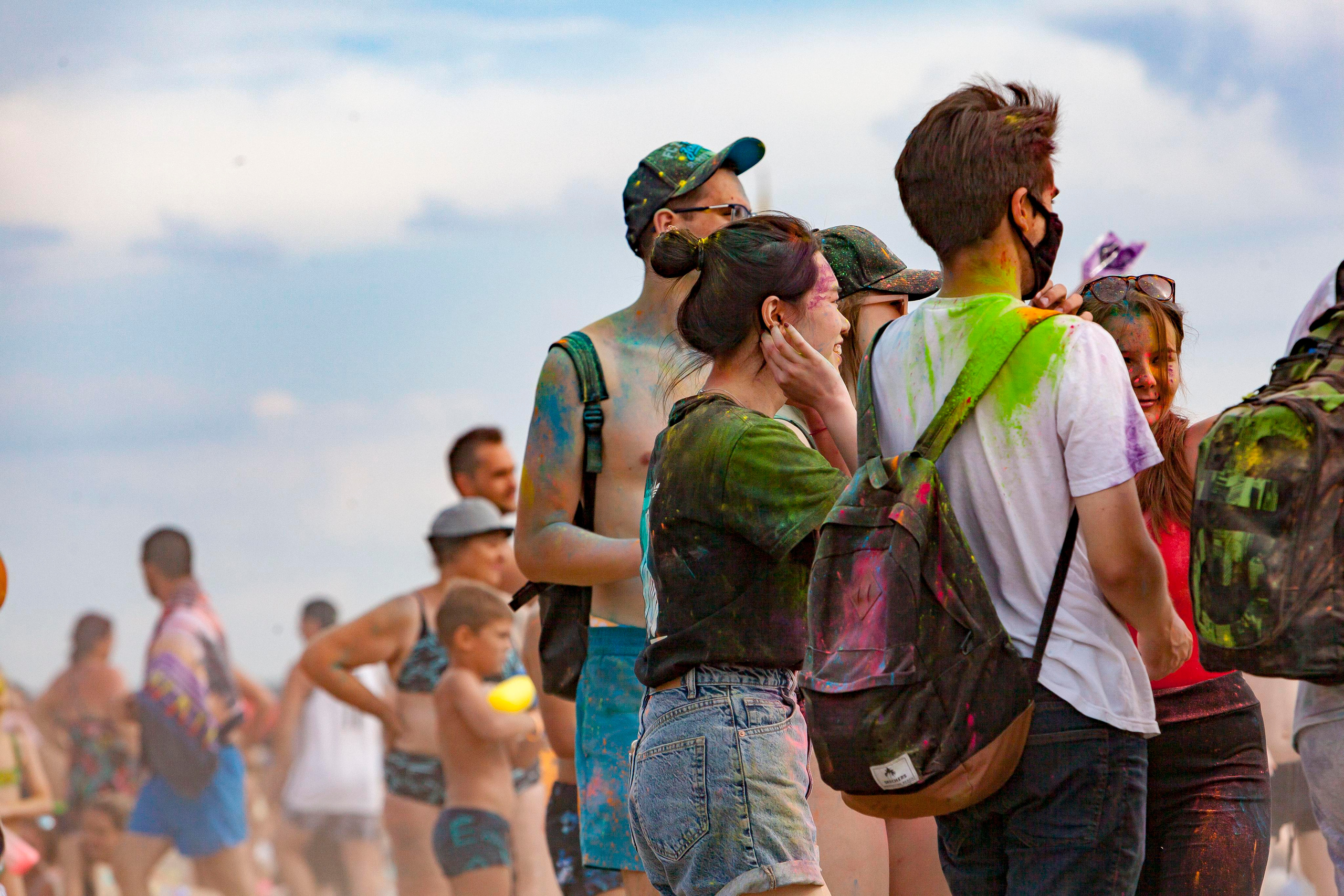 Фестиваль красок 2022. Репортажный фотограф в Новосибирске