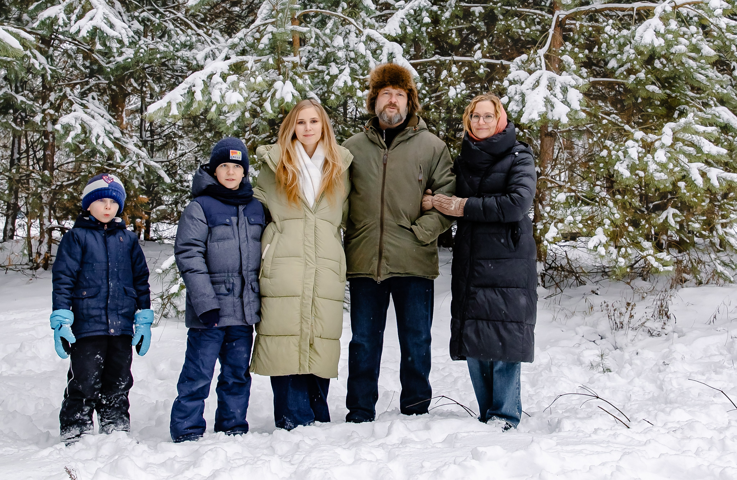 Прогулка в лесу. Свадебный и семейный фотограф в Рязани Саша Крутых