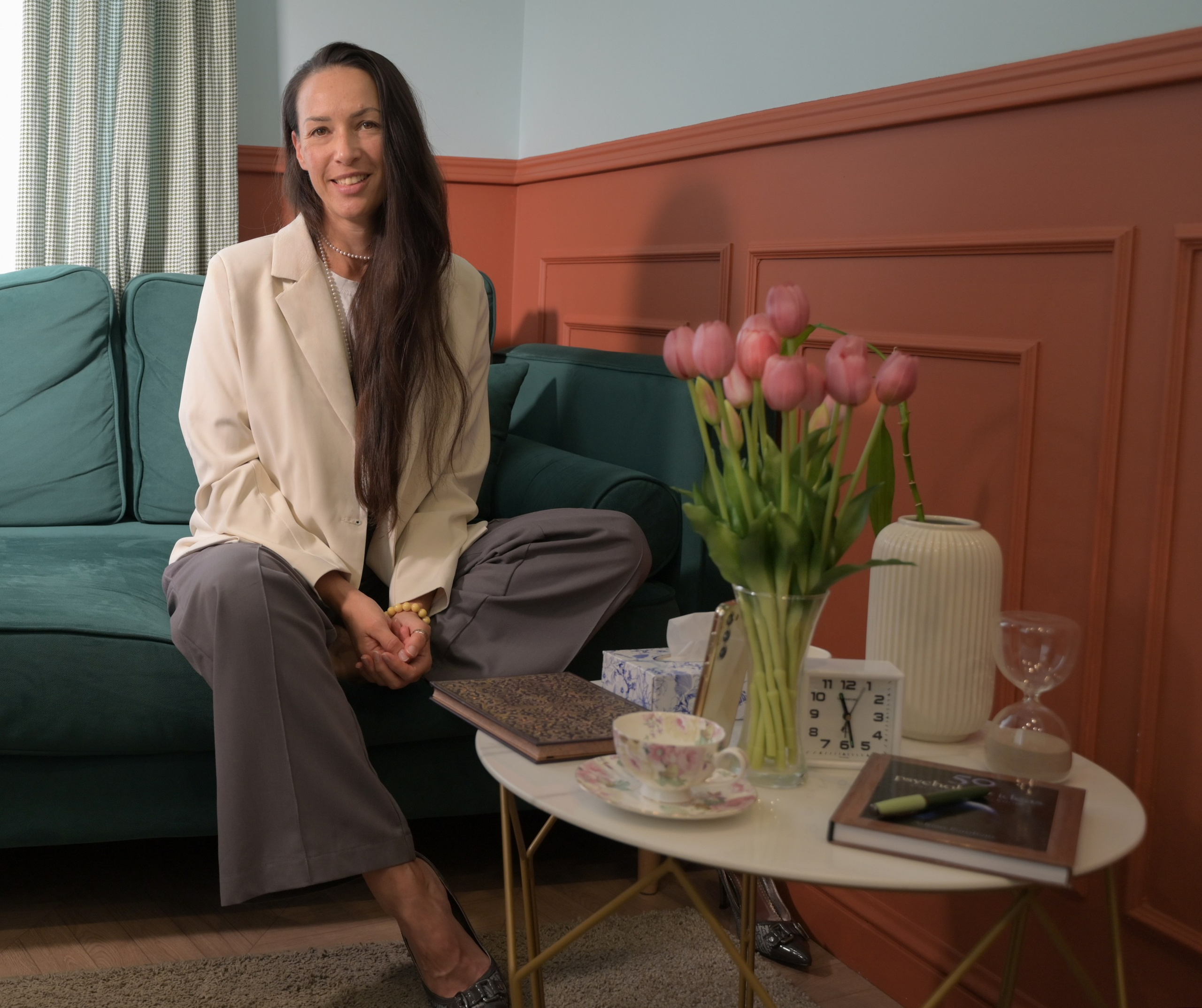 Контент-съемка для блога о психологии. Портретный фотограф в Москве Казьмина Олеся