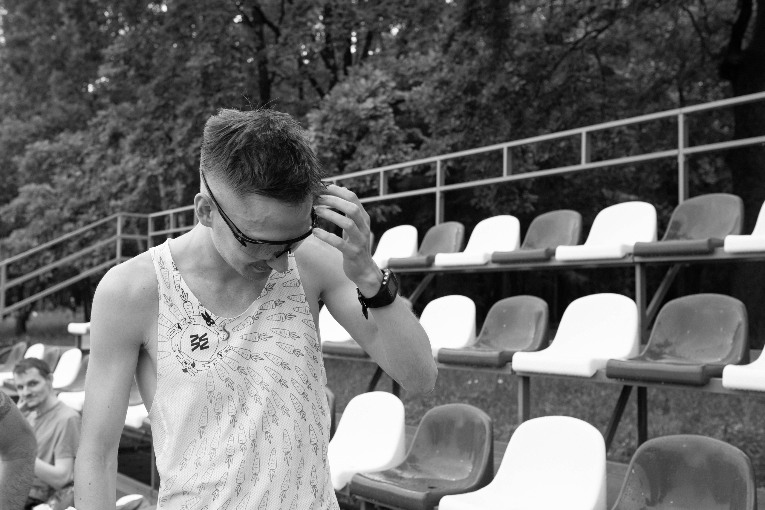 Тренировка сквозь призму чб. Александра Мельниченко/ Бегающий фотограф