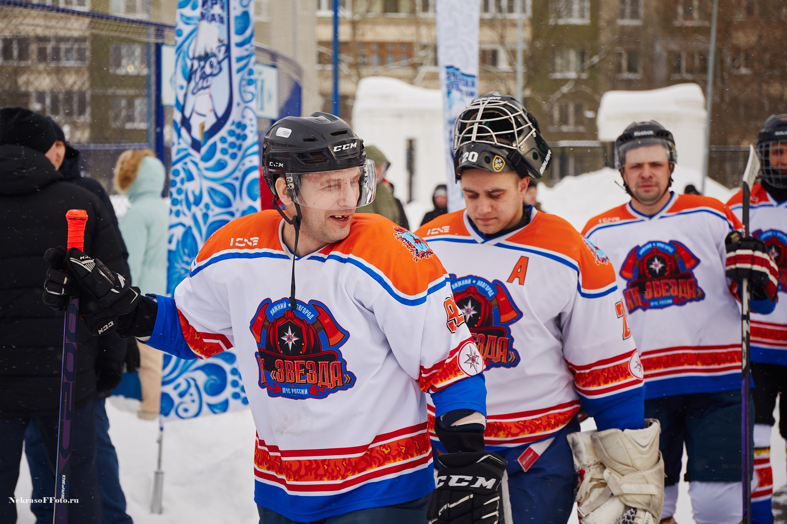 Турнир по хоккею «Русская классика» в рамках Офицерской хоккейной лиги. Спортивный фотограф Некрасов Денис