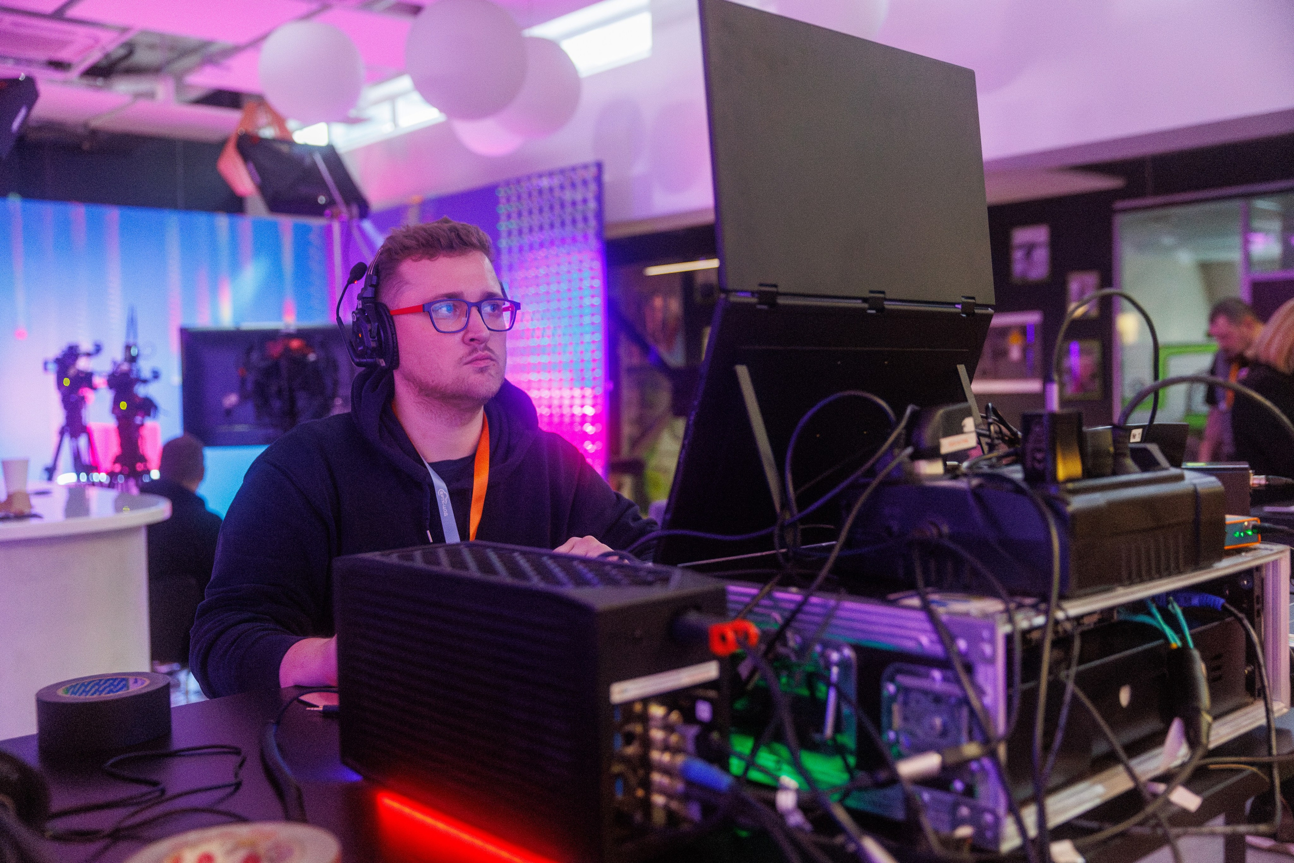 Новогодний эфир. Фотограф Александр Тулупов