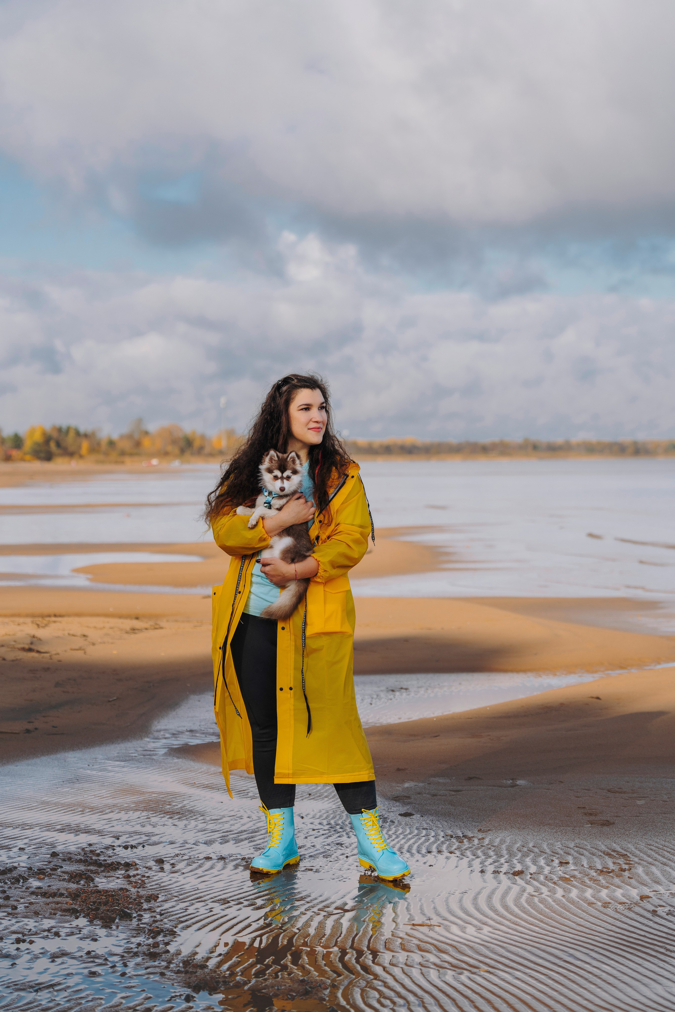 Катерина и Дрэка. Фотограф анималист в Спб недорого Олеся Майорова