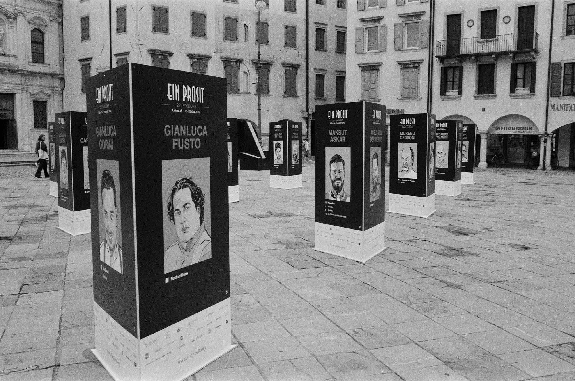 A gastroturist. Udine (Northern Italy). Another person Pavel Potseluev. A photographer in 2025