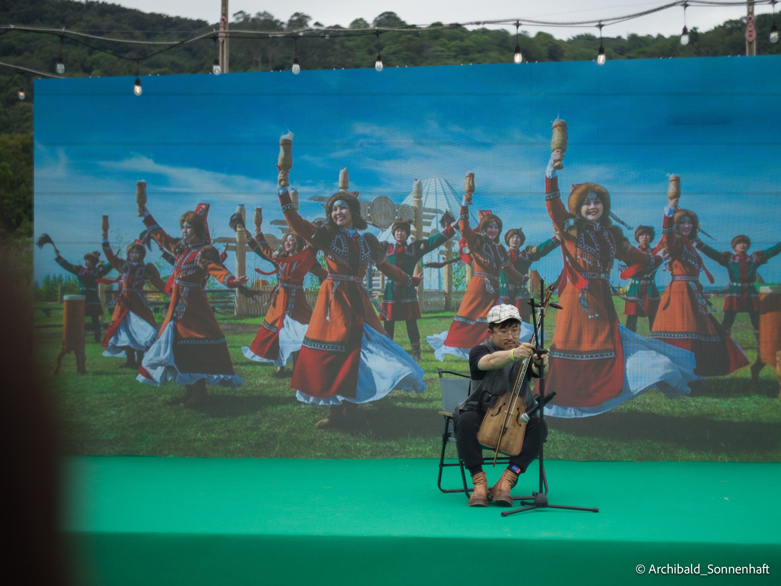 Yakuts festival of rebirth of nature after a hard winter. Photographer in Guangzhou, China. Archibald Sonnenhaft