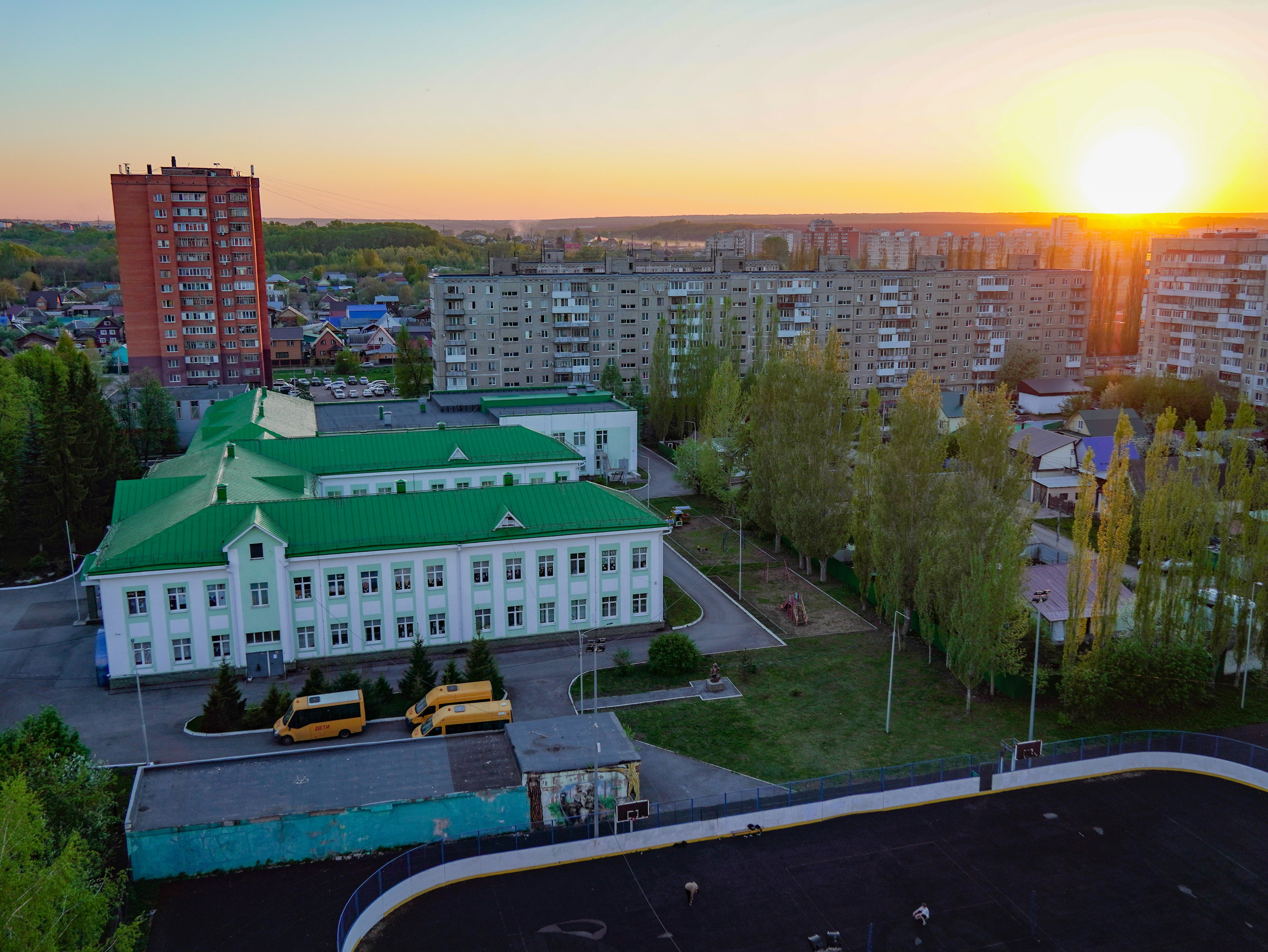 №141 Вид с многоэтажки. Улица Островского 14, 2026