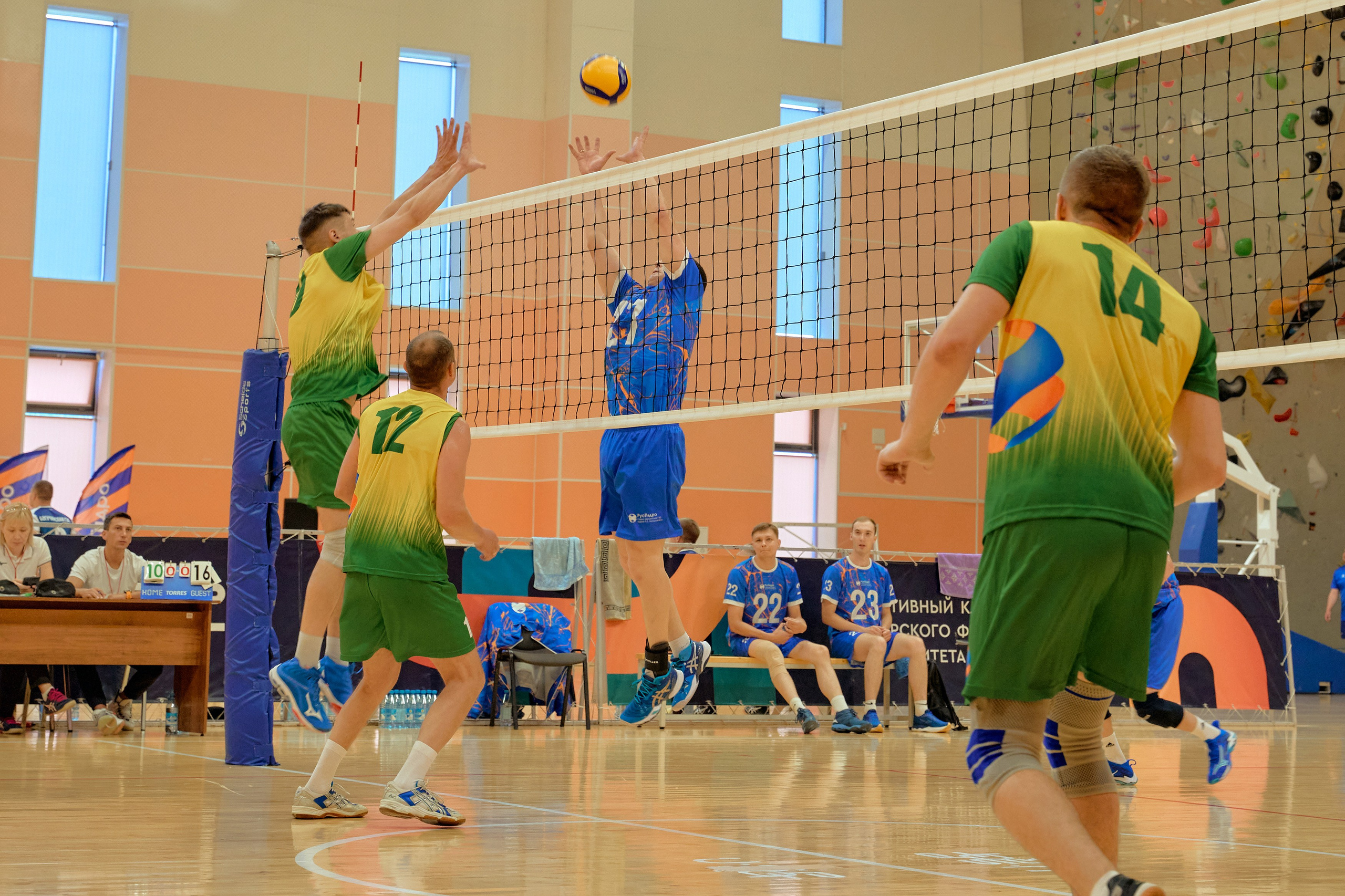 Спартакиада Группы РУСГИДРО | Волейбол. Александр Сазонов Красноярск