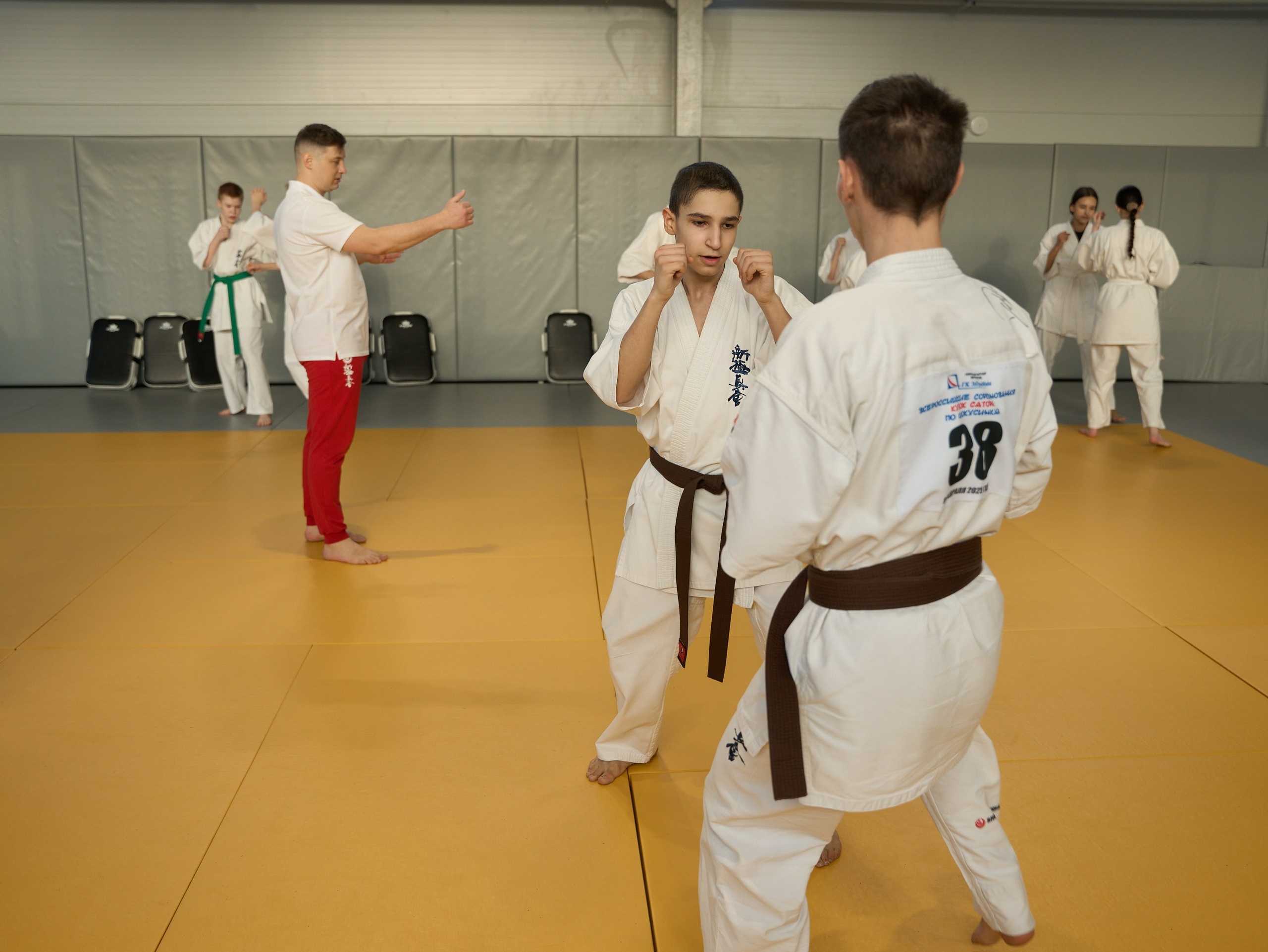 Открытие центров спортивных единоборств «Сокол» Красноярск/Дивногорск. Александр Сазонов Красноярск