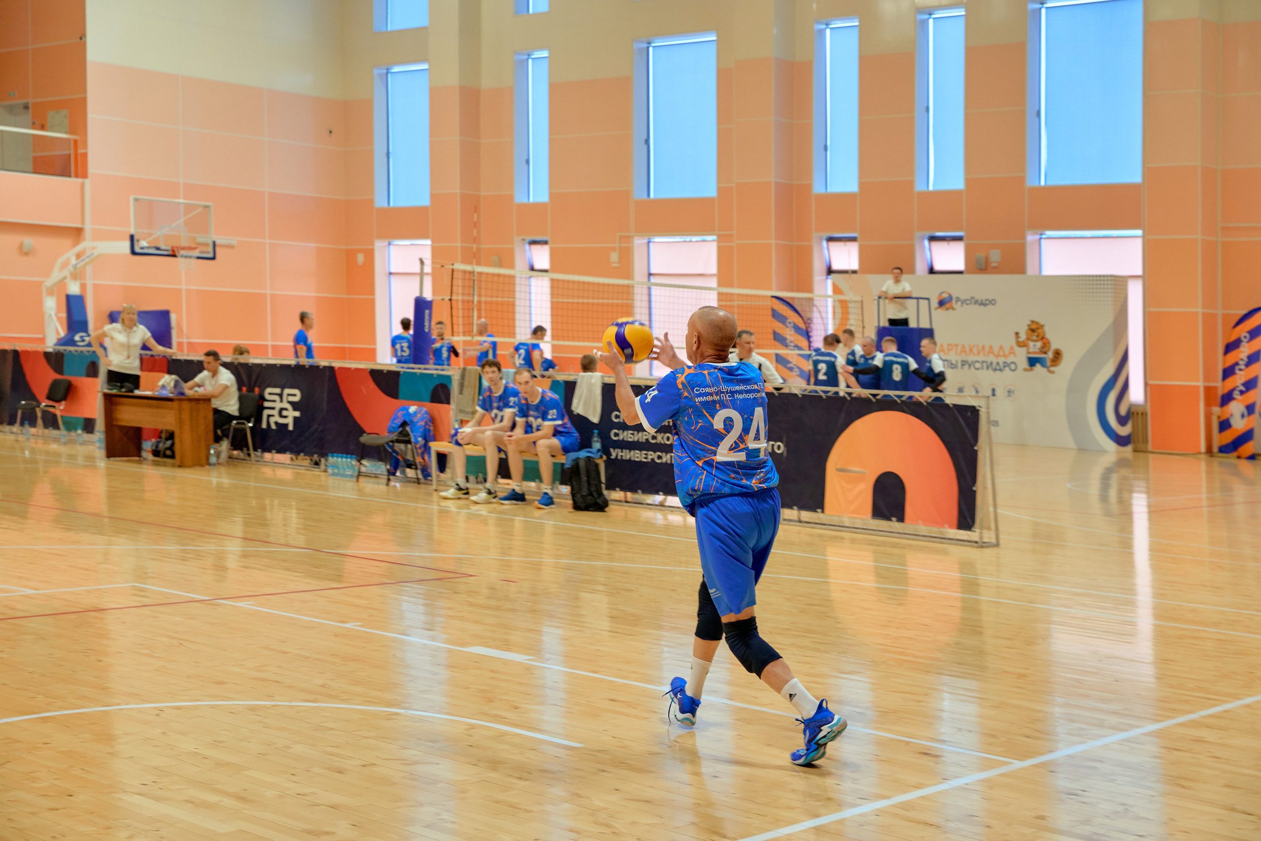 Спартакиада Группы РУСГИДРО | Волейбол. Александр Сазонов Красноярск