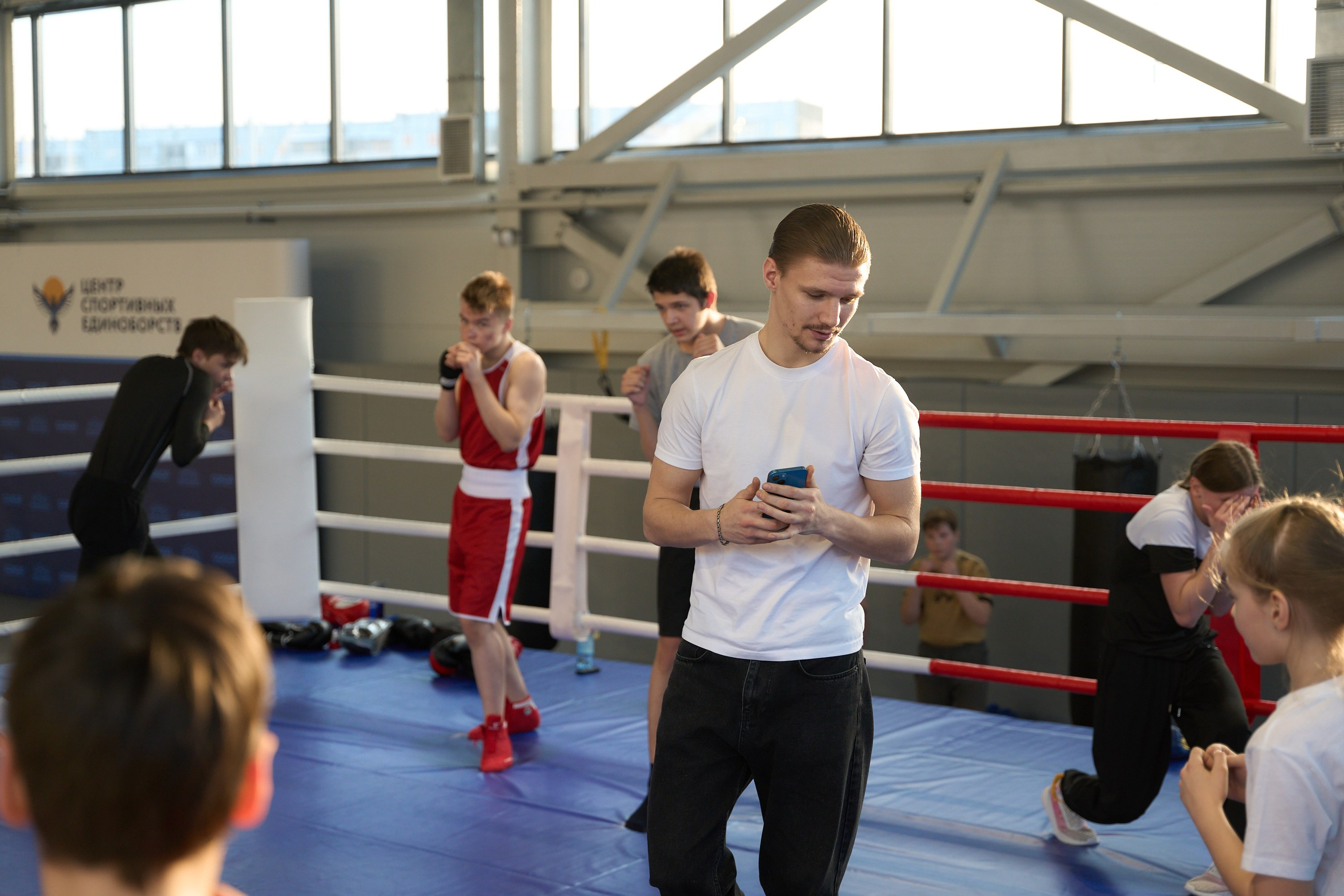 Открытие центров спортивных единоборств «Сокол» Красноярск/Дивногорск. Александр Сазонов Красноярск