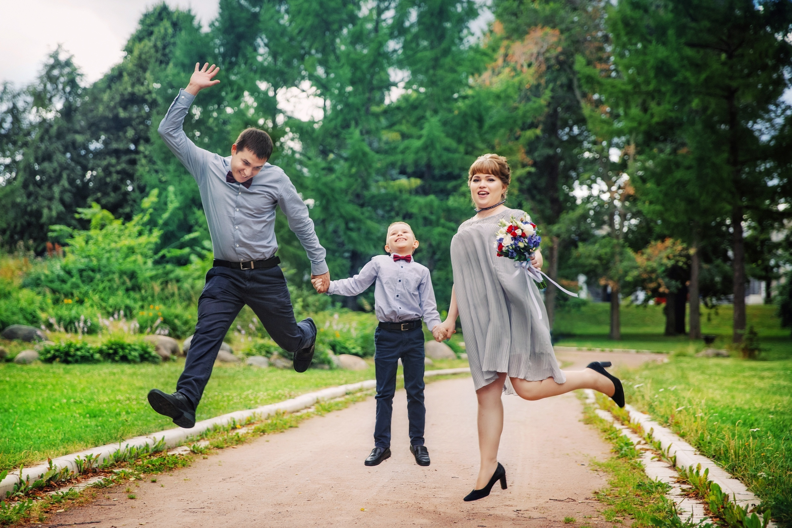 Семья (уличные). Свадебный фотограф Марина Терёшина