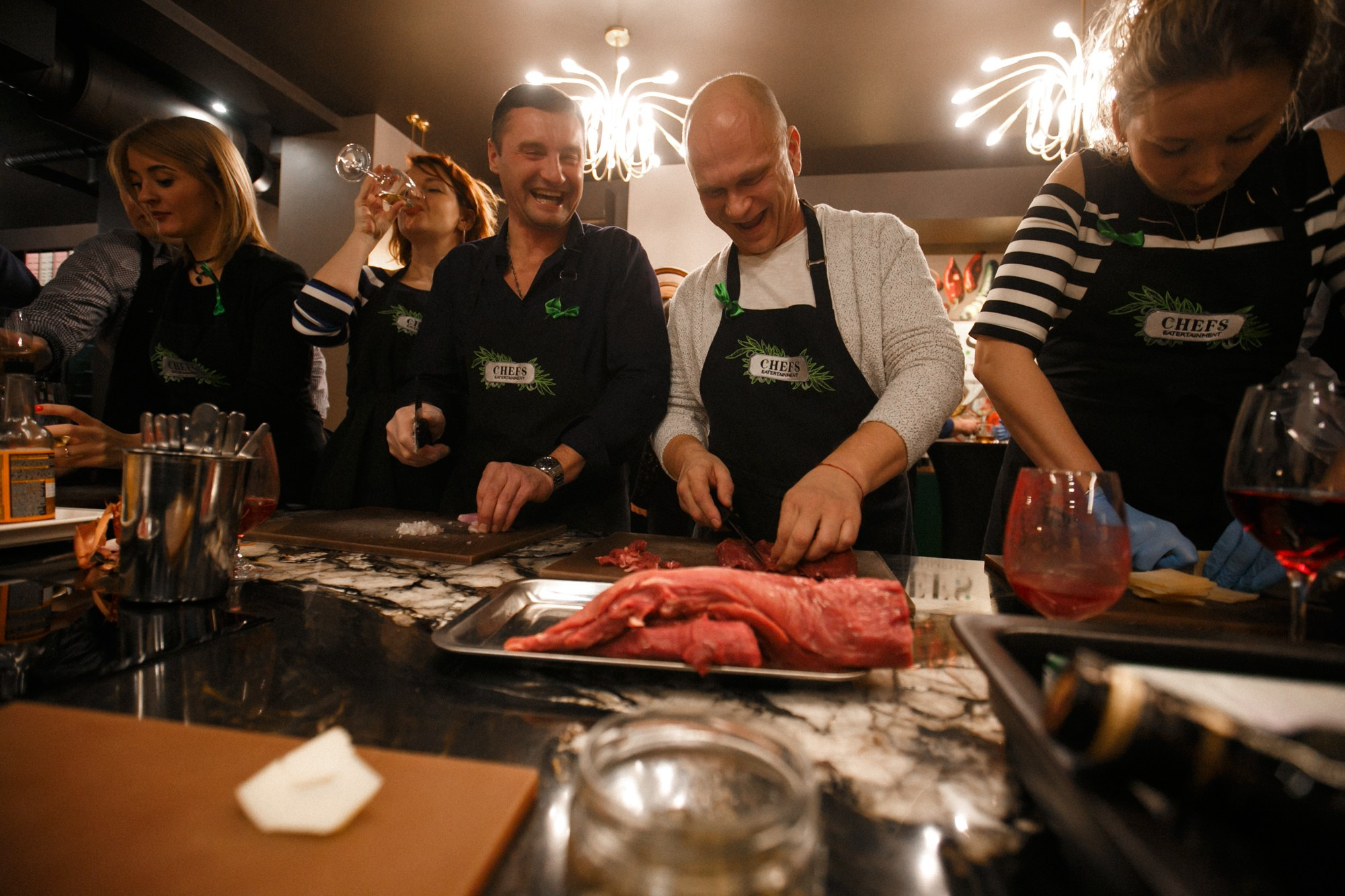 «CHEFS EATERTAINMENT». Рабочая сторона — бизнес портрет и репортаж в Санкт-Петербурге