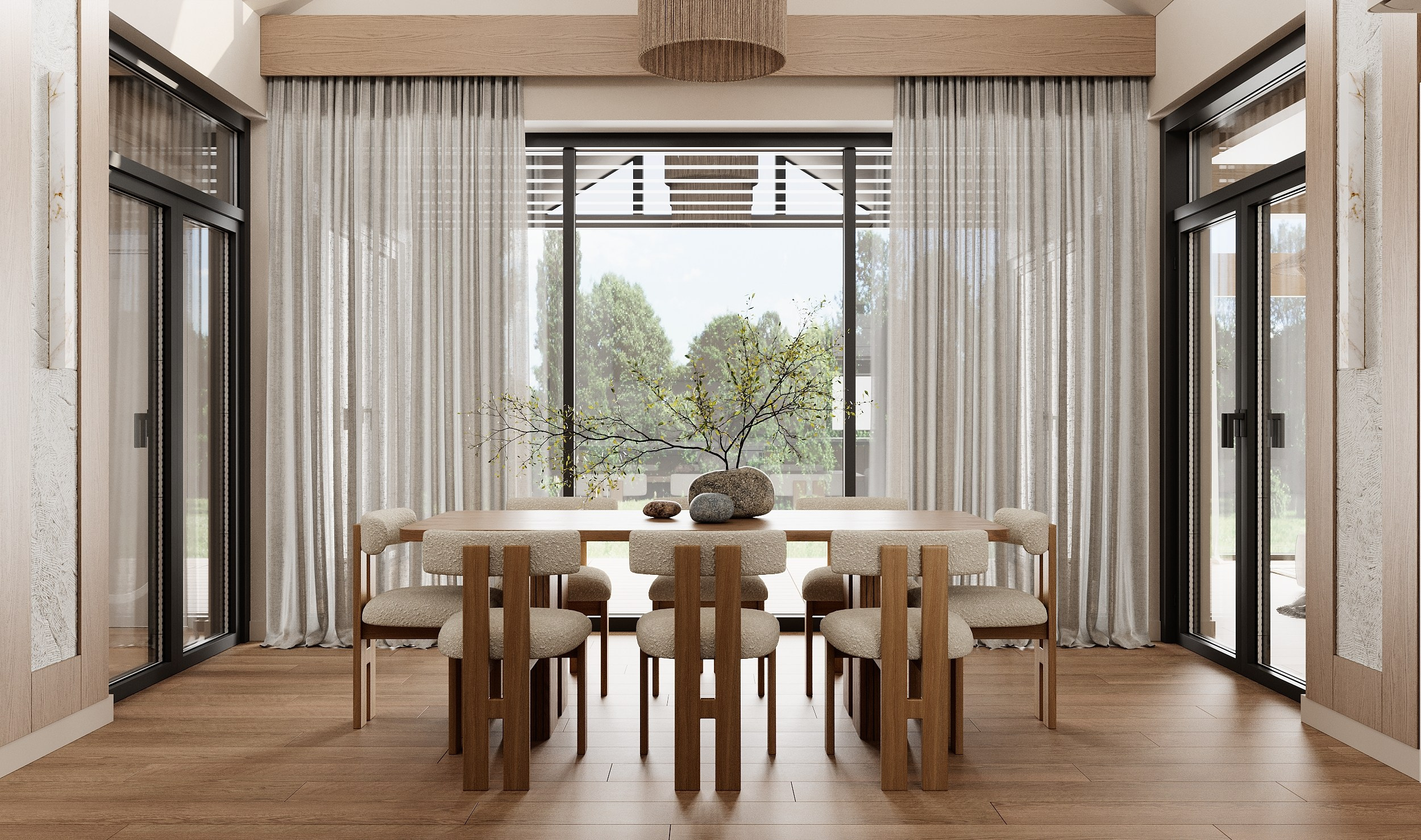 Дом на берегу моря. Студия 3D визуализации