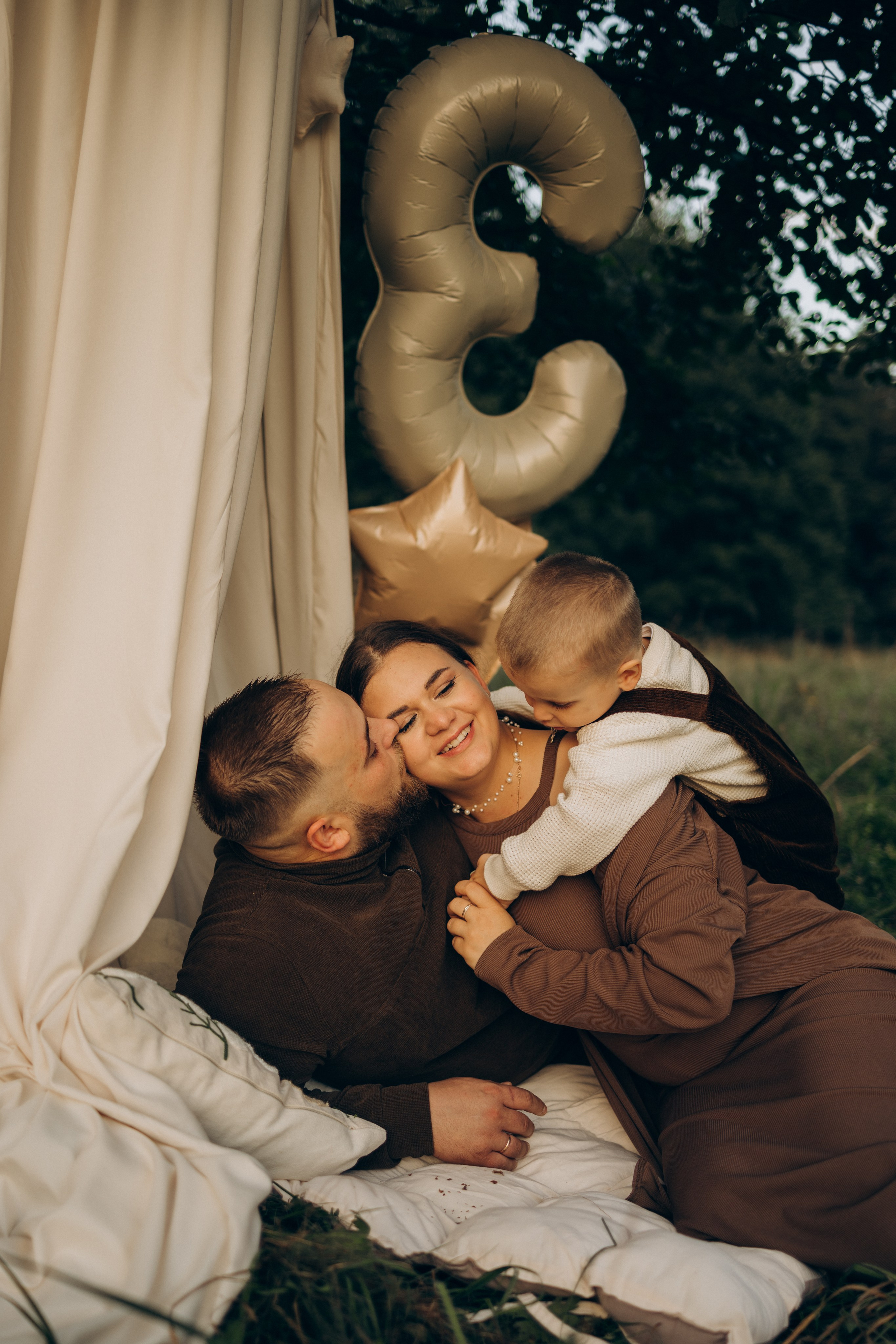 3 годика малышу (7.09.2025 г.) г. Жуков (Калужская обл.). Надежда Стар семейный и церковный фотограф в Жукове и Калужской области