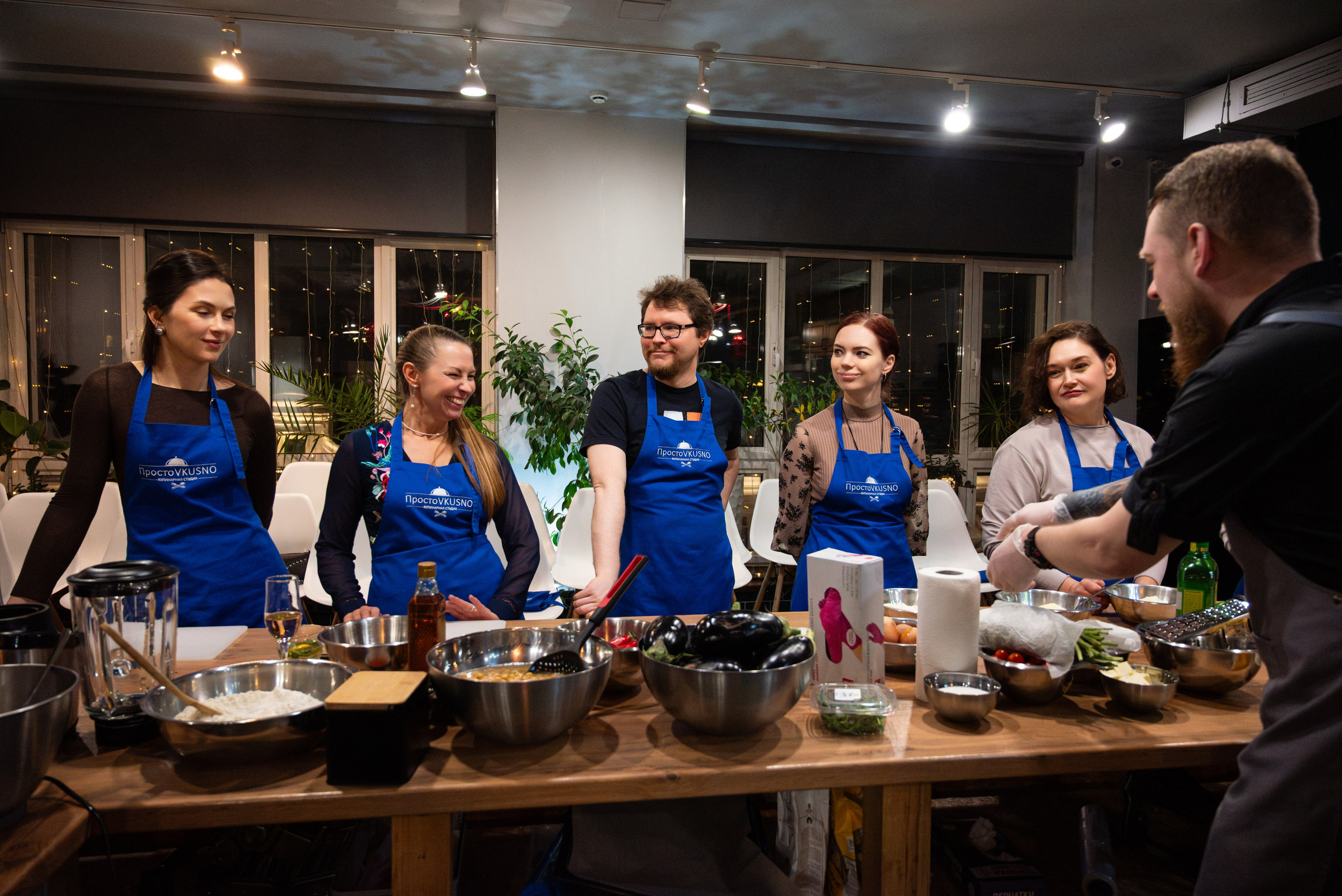 Кулинарный мастер класс. Фотограф мероприятий в Москве