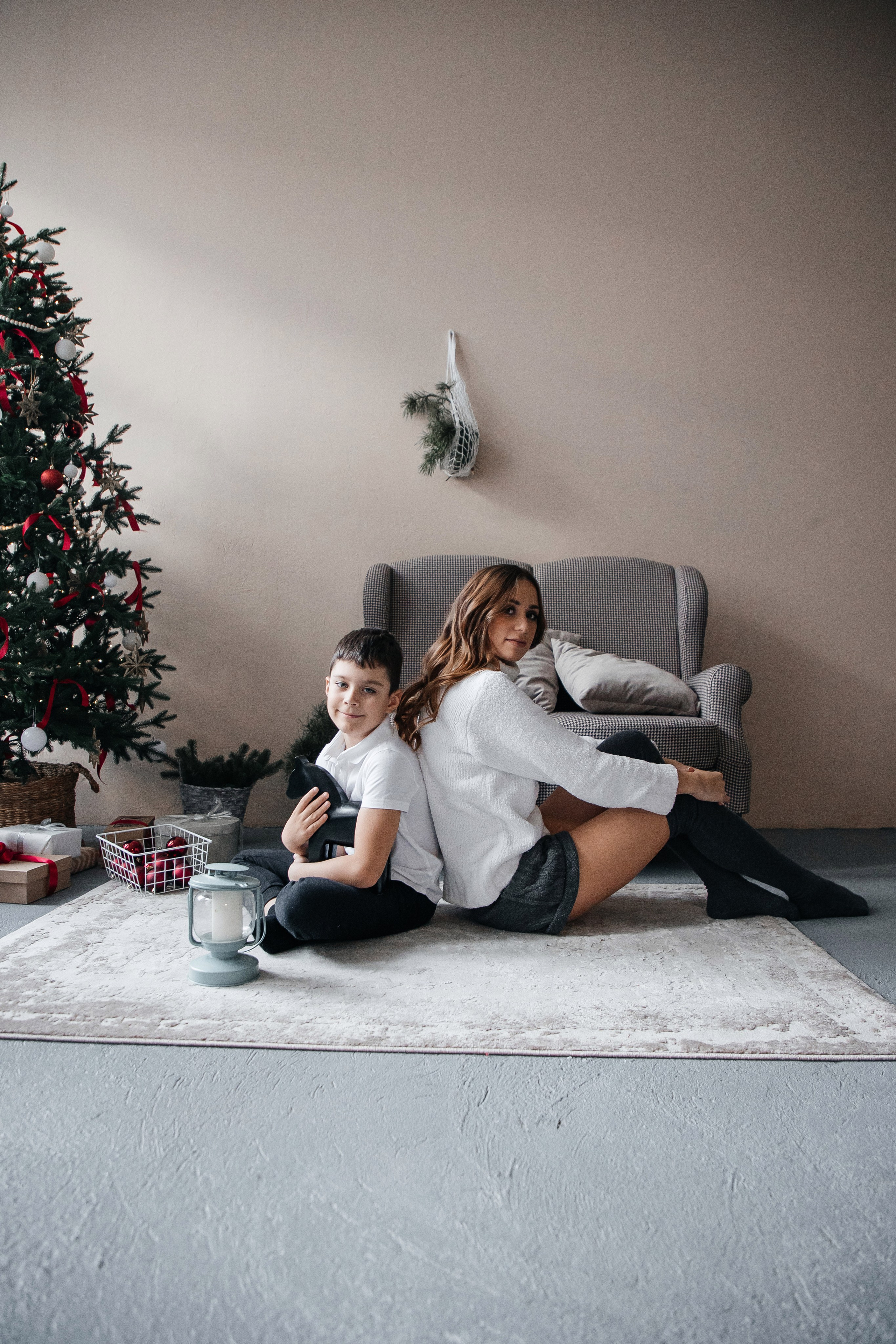 Юля Вергун и семья. Фотограф Денис Лесковский (Тюмень)