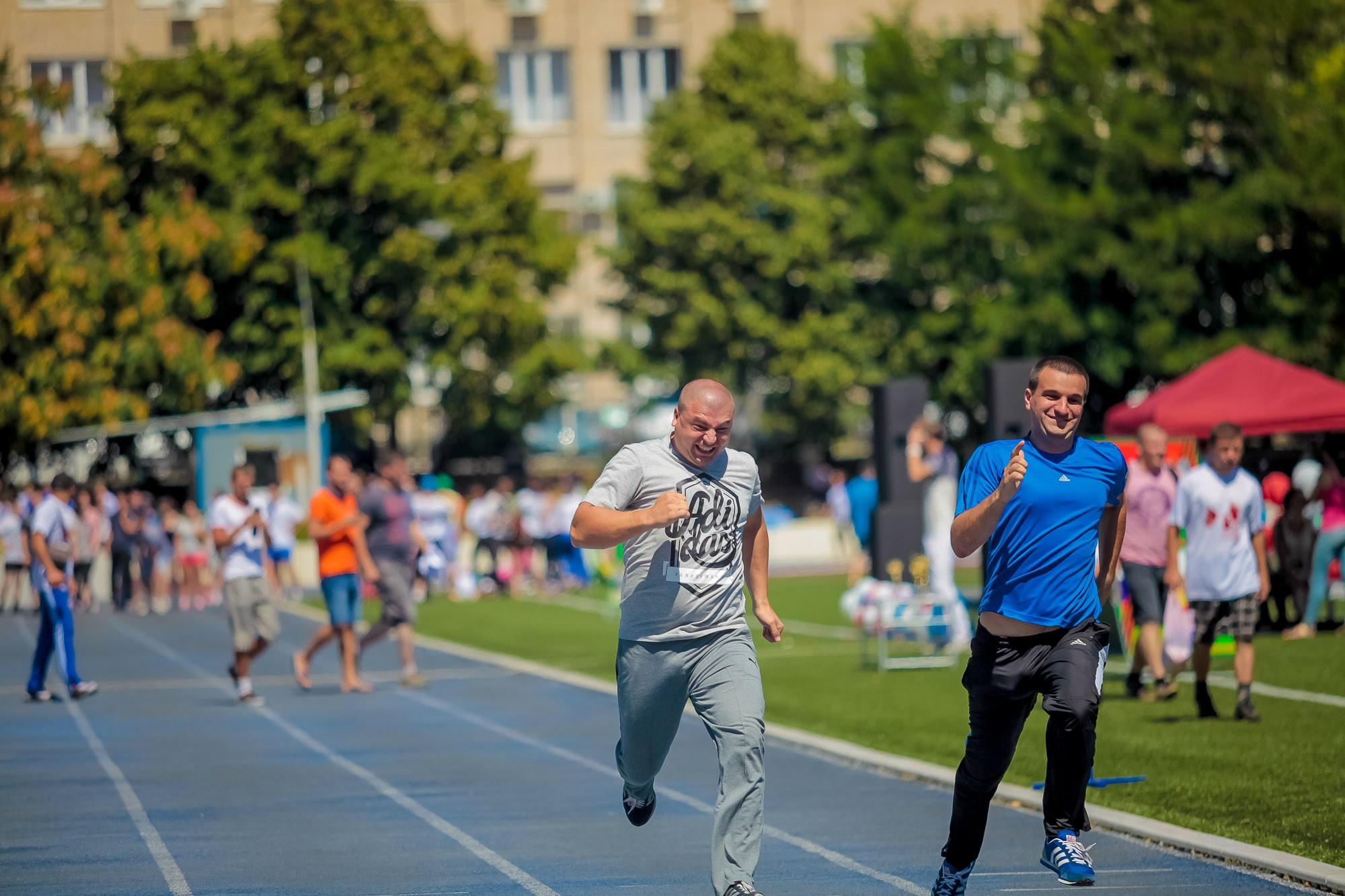 День Физкульт. Максим Матвийченко и Виктория Басова профессионалы своего дела
