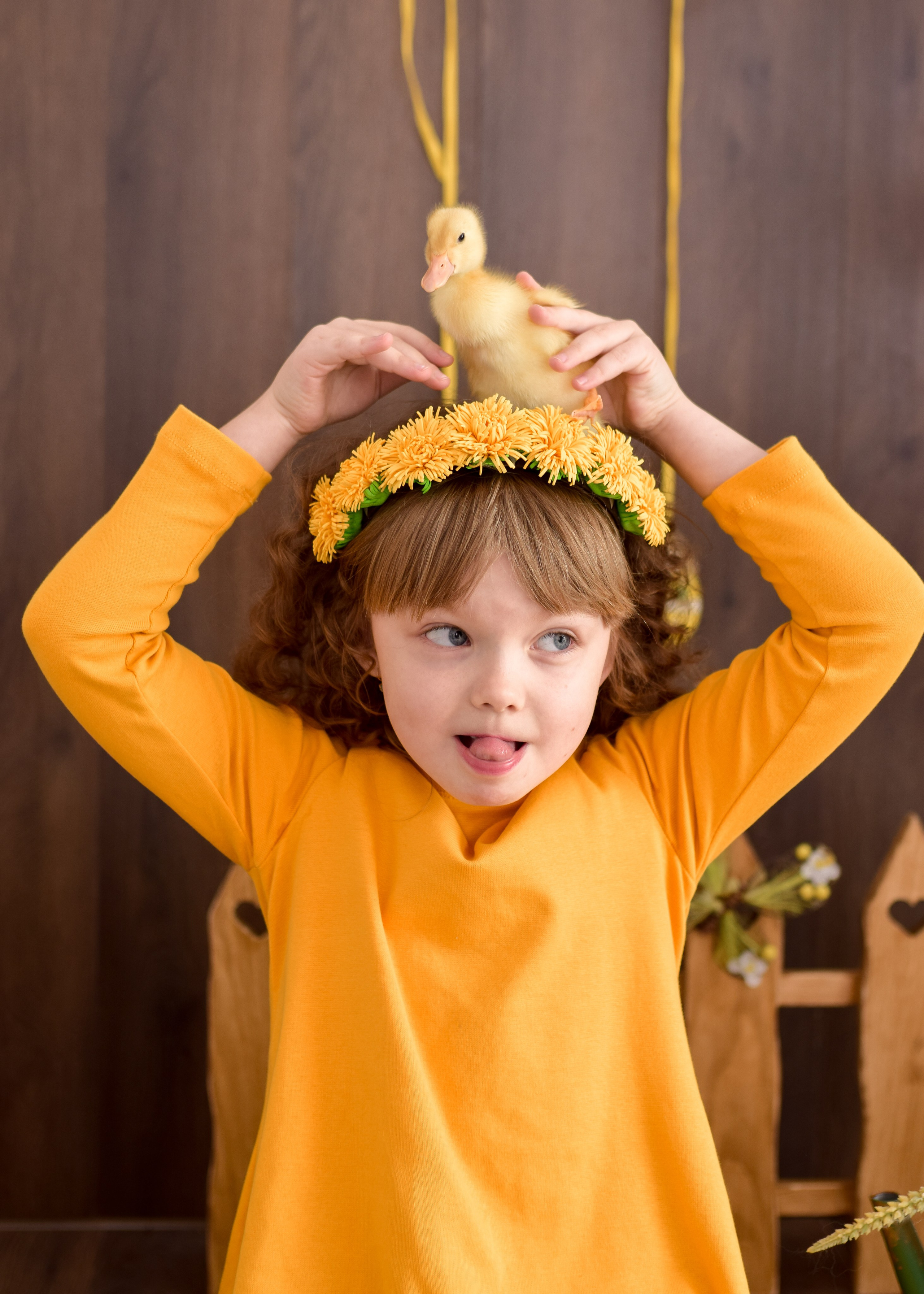 ПРОЕКТ «ПАСХАЛЬНЫЙ» С УТЯТАМИ. Фотограф в Ялте Инна Найден. Детский и семейный фотограф