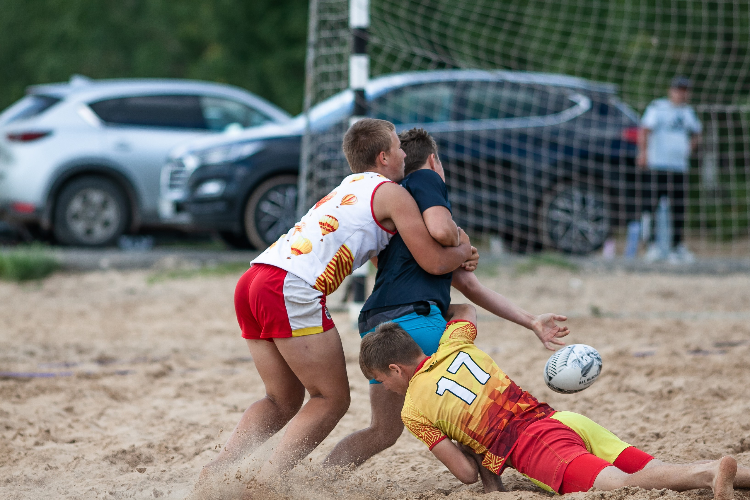 «Кубок «Молота» по пляжному Регби. Фотография