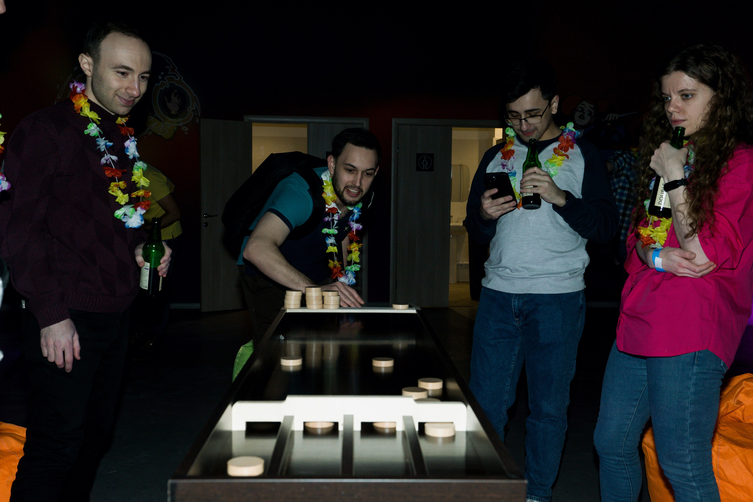 МТС корпоратив Гавайская вечеринка. Фотограф