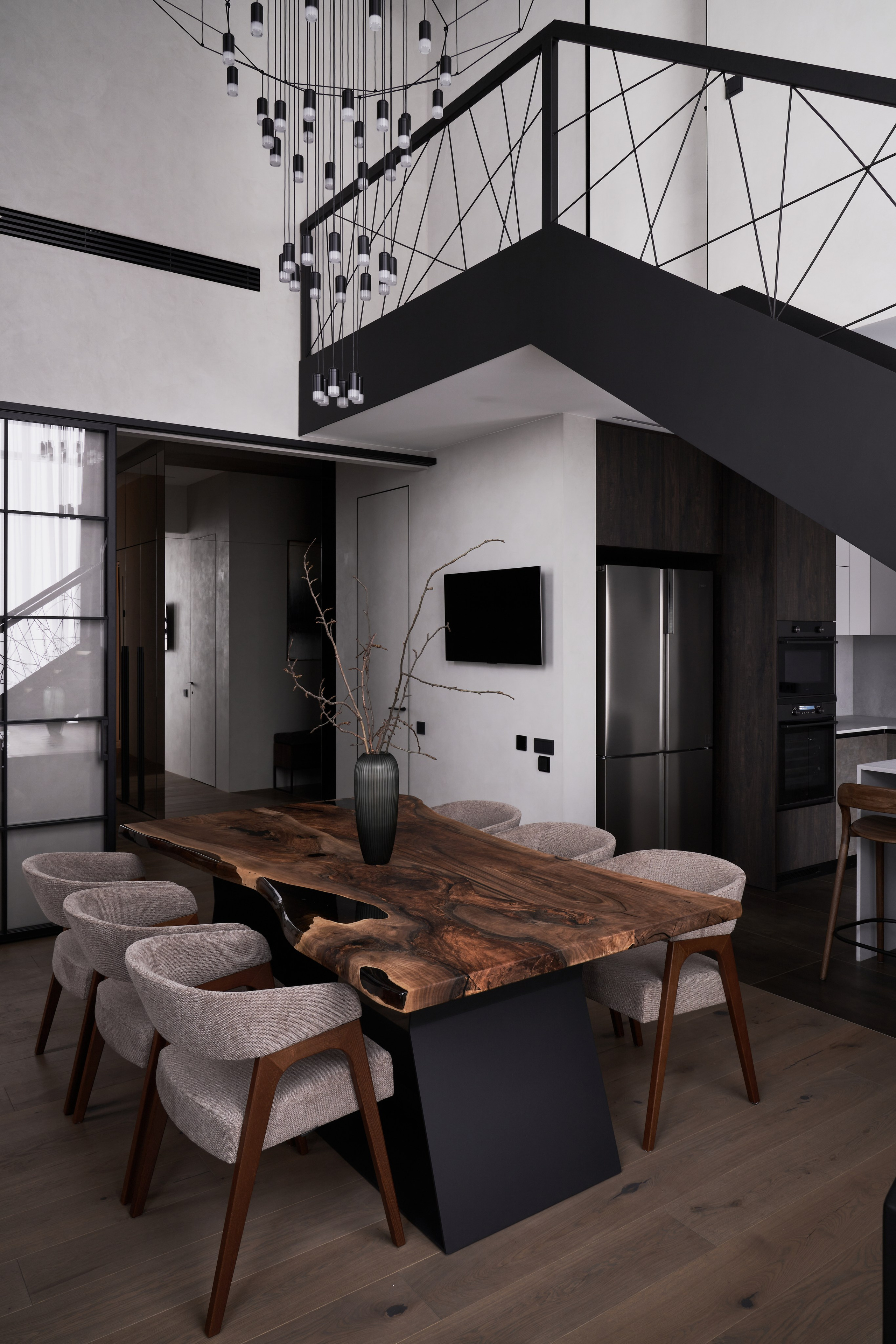 2-этажная квартира в ЖК Ботанический Сад. Евгения Четий — интерьерный фотограф в Москве, Санкт- Петербурге, Сочи