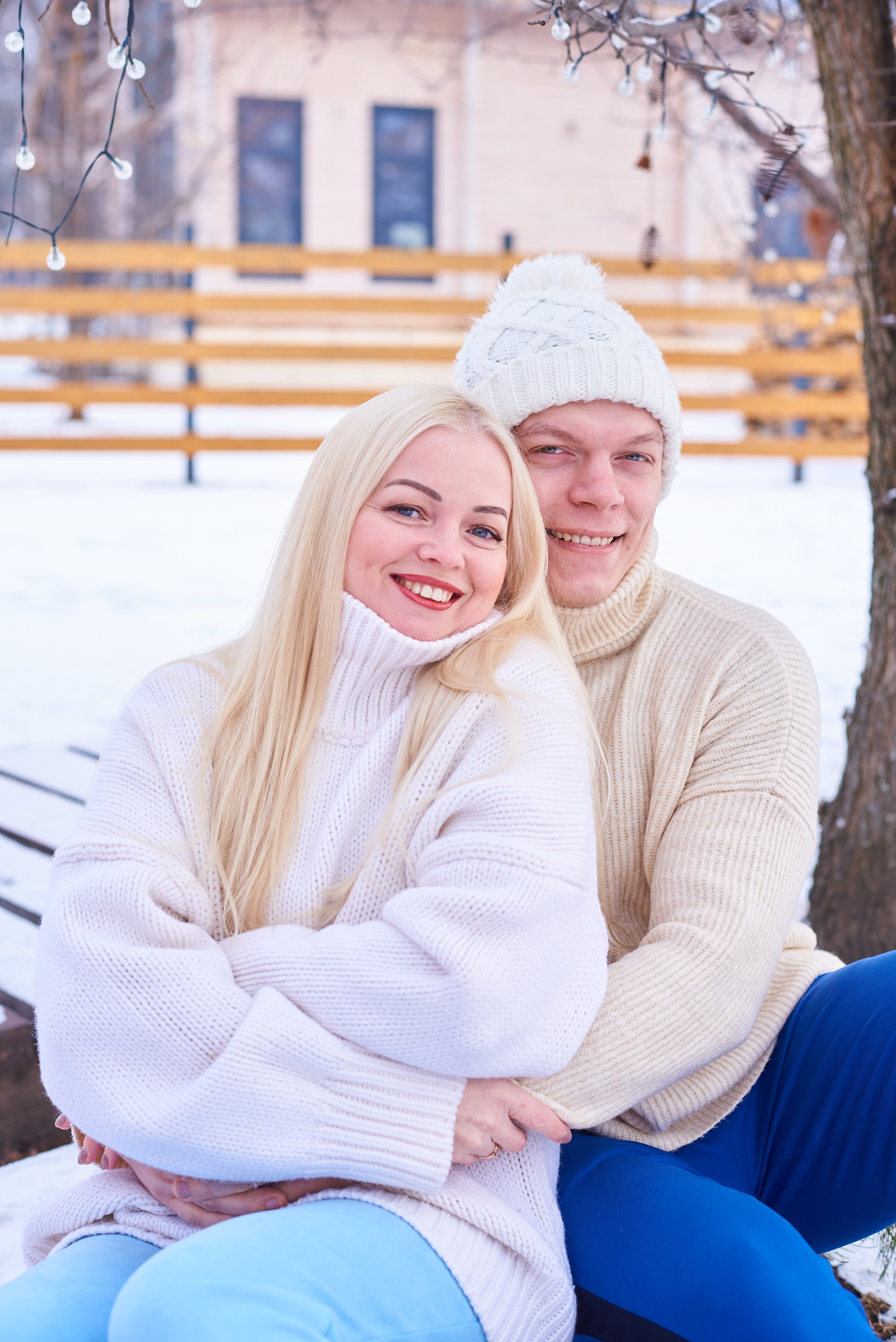 Тёплая зима. Семейный фотограф в Барнаул/Горный Алтай, Аренда дома в горах
