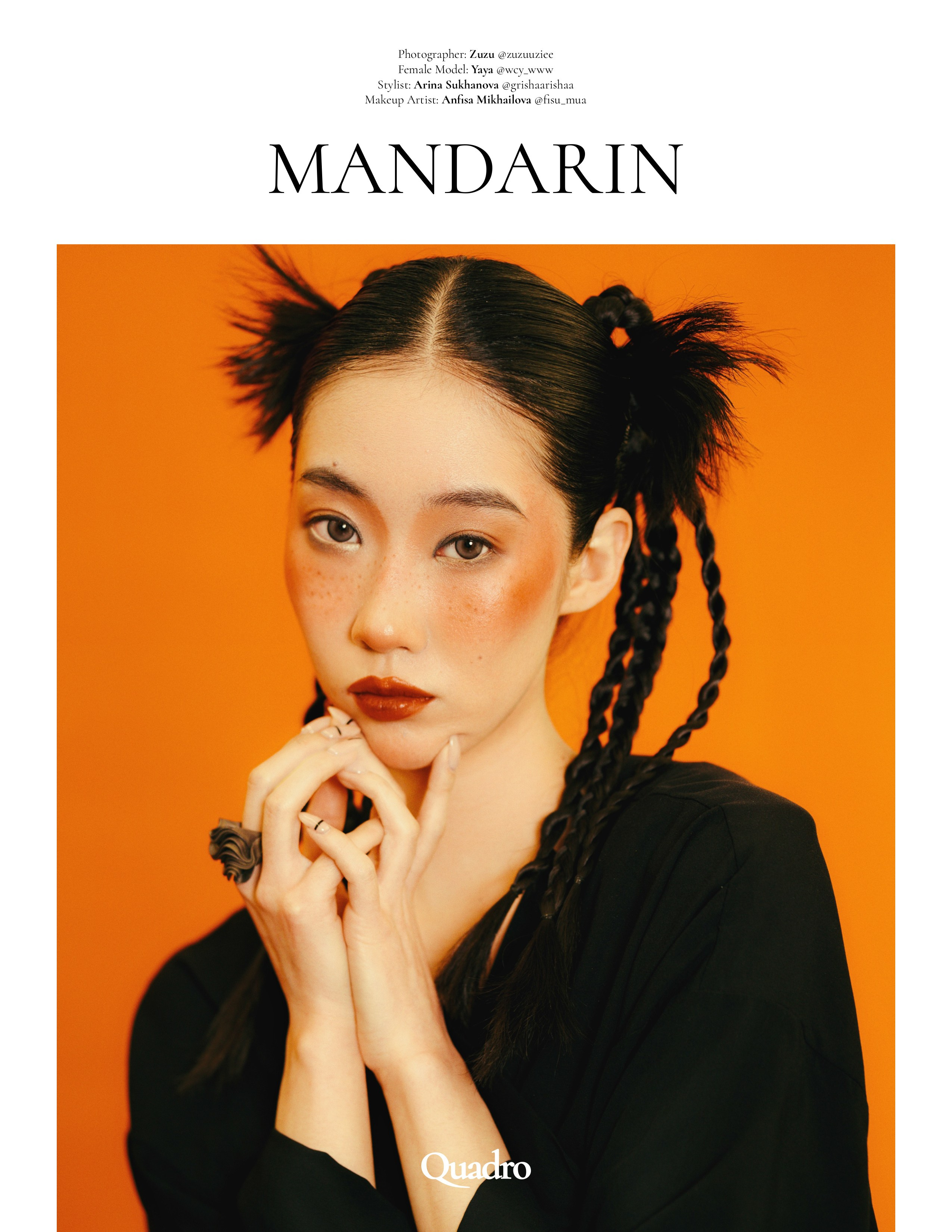 Mandarin. Студийный-fashion фотограф в Москве и Санкт-Петербурге