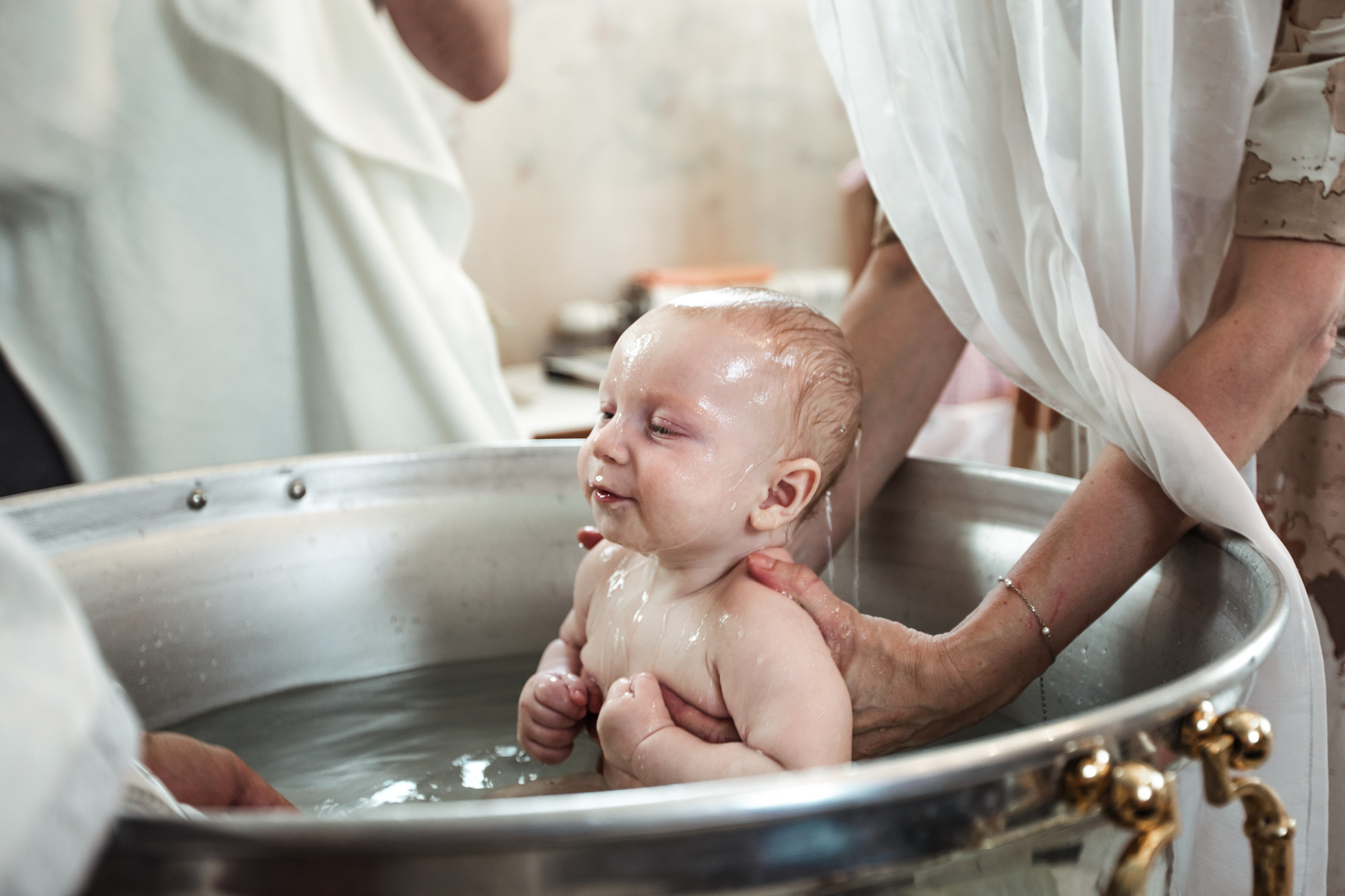 Крещение Николая в Елоховском Соборе. Фотосессии в Москве - фотограф Неонилла Ленко