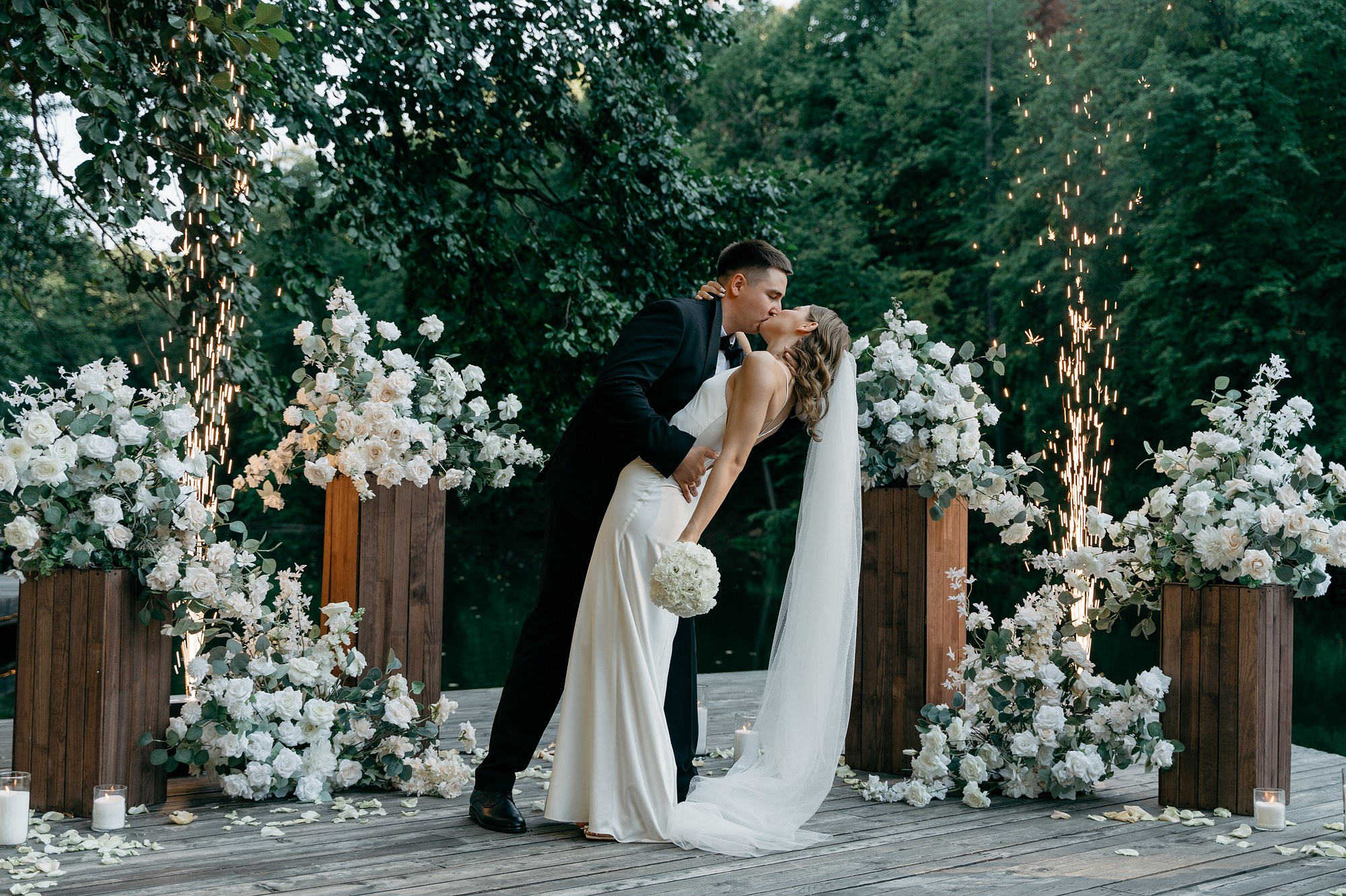 Свадьба загородный клуб Пихта. Свадебный Фотограф Казань Челны