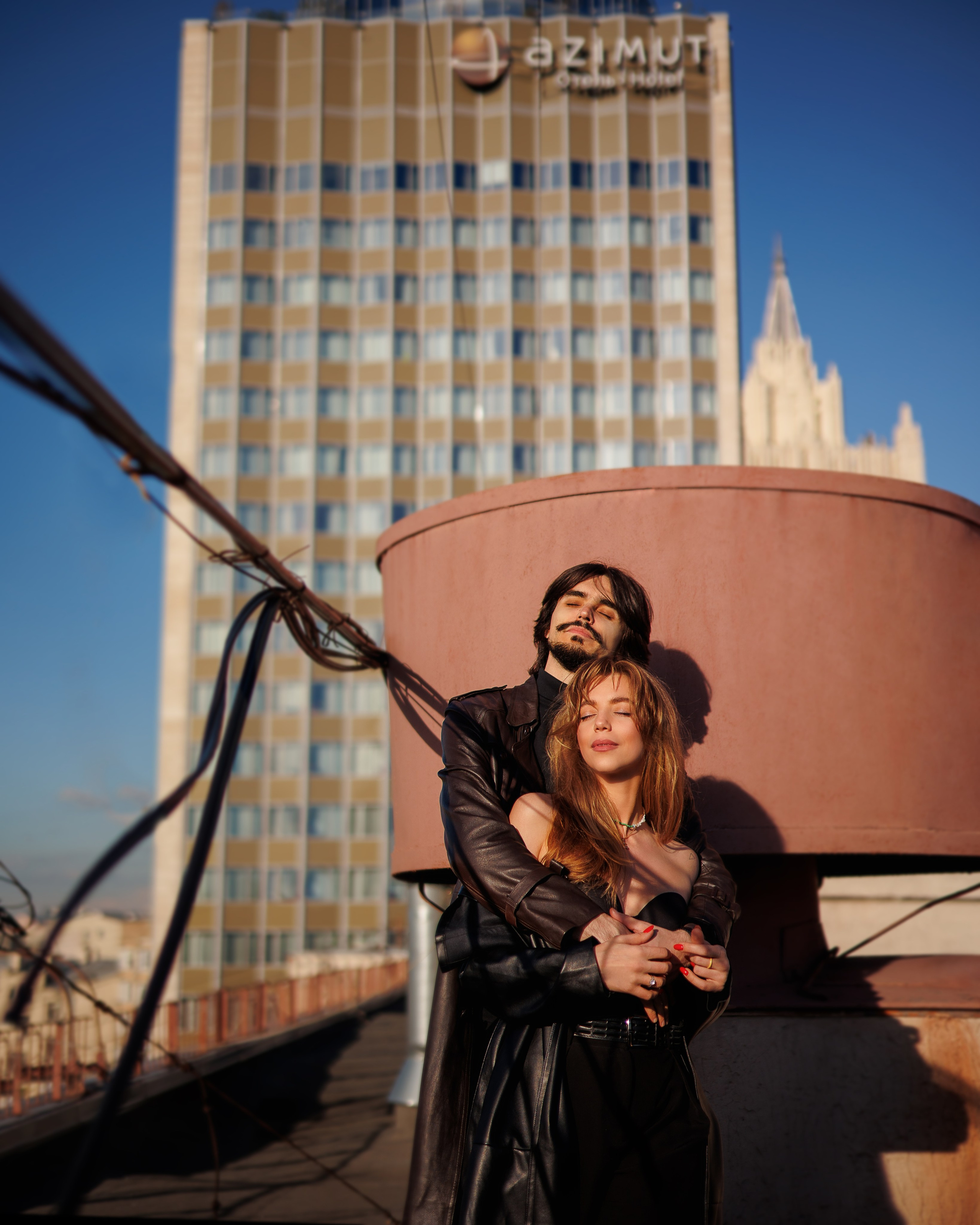 На крыше. Марковкина КрисТина