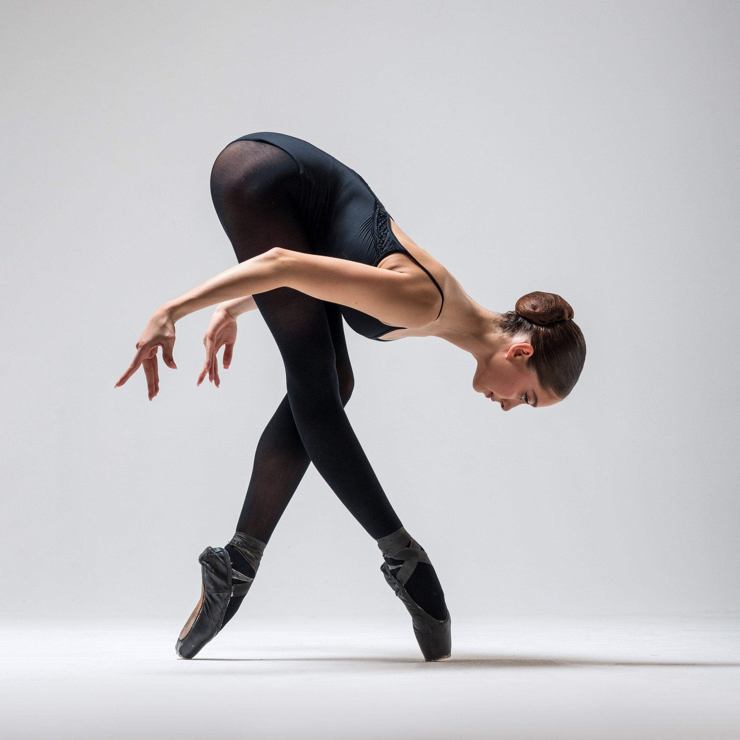 Балетная съёмка на белой циклораме и фонах. Балетный фотограф Алина Ханько — Душа Балета