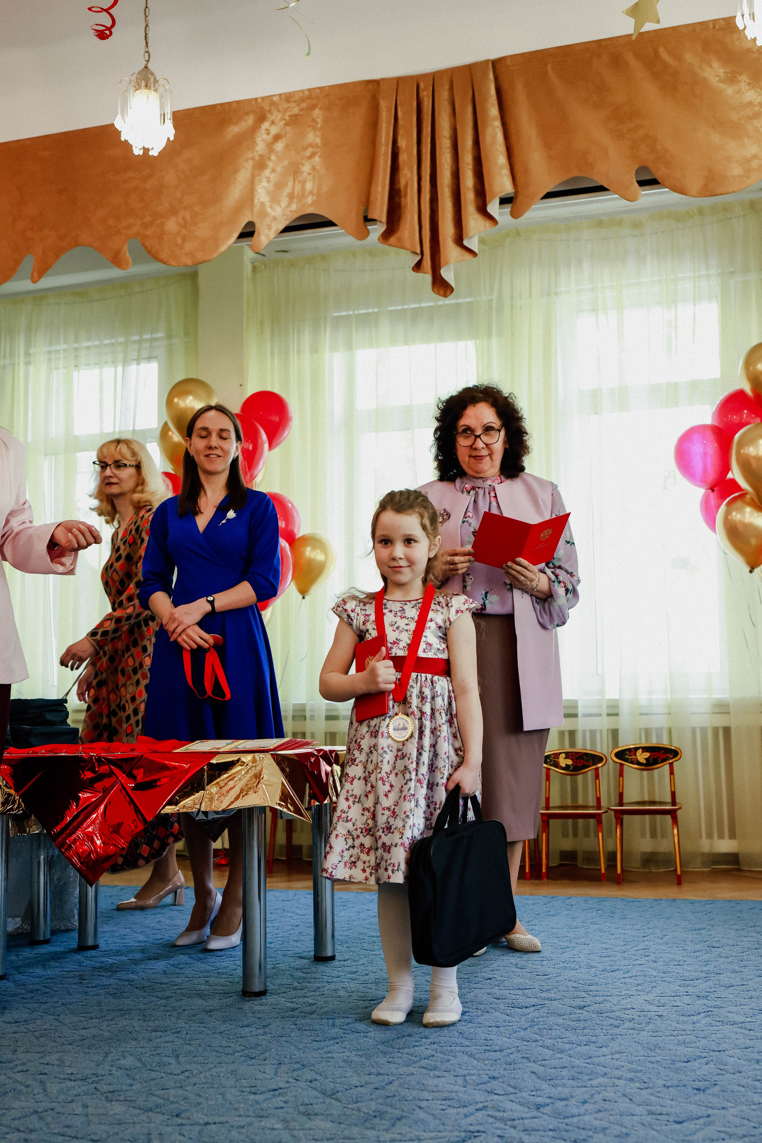 Выпускной в детском саду. Съемки для жителей и гостей Петербурга