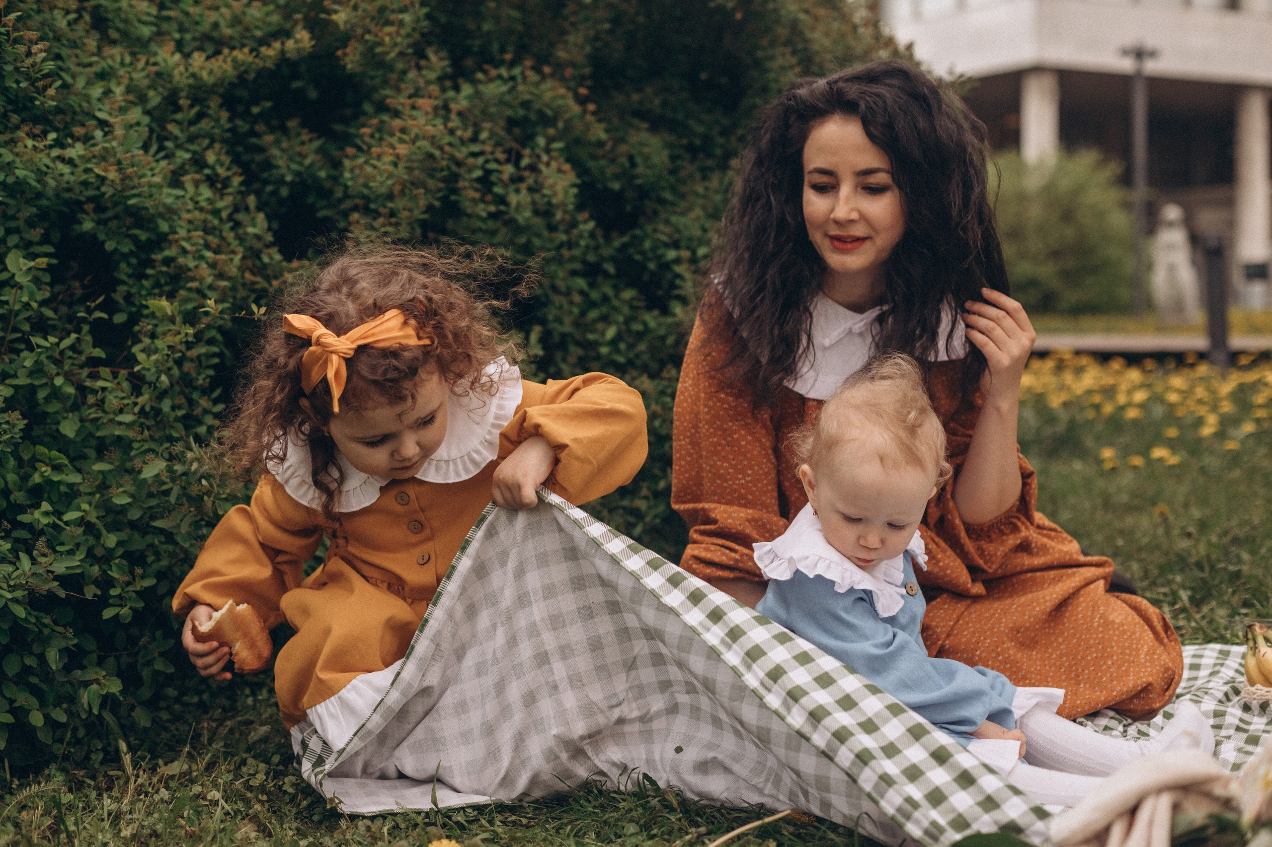 Пикник в парке. Детский и семейный фотограф в Москве Светлана Шабалина