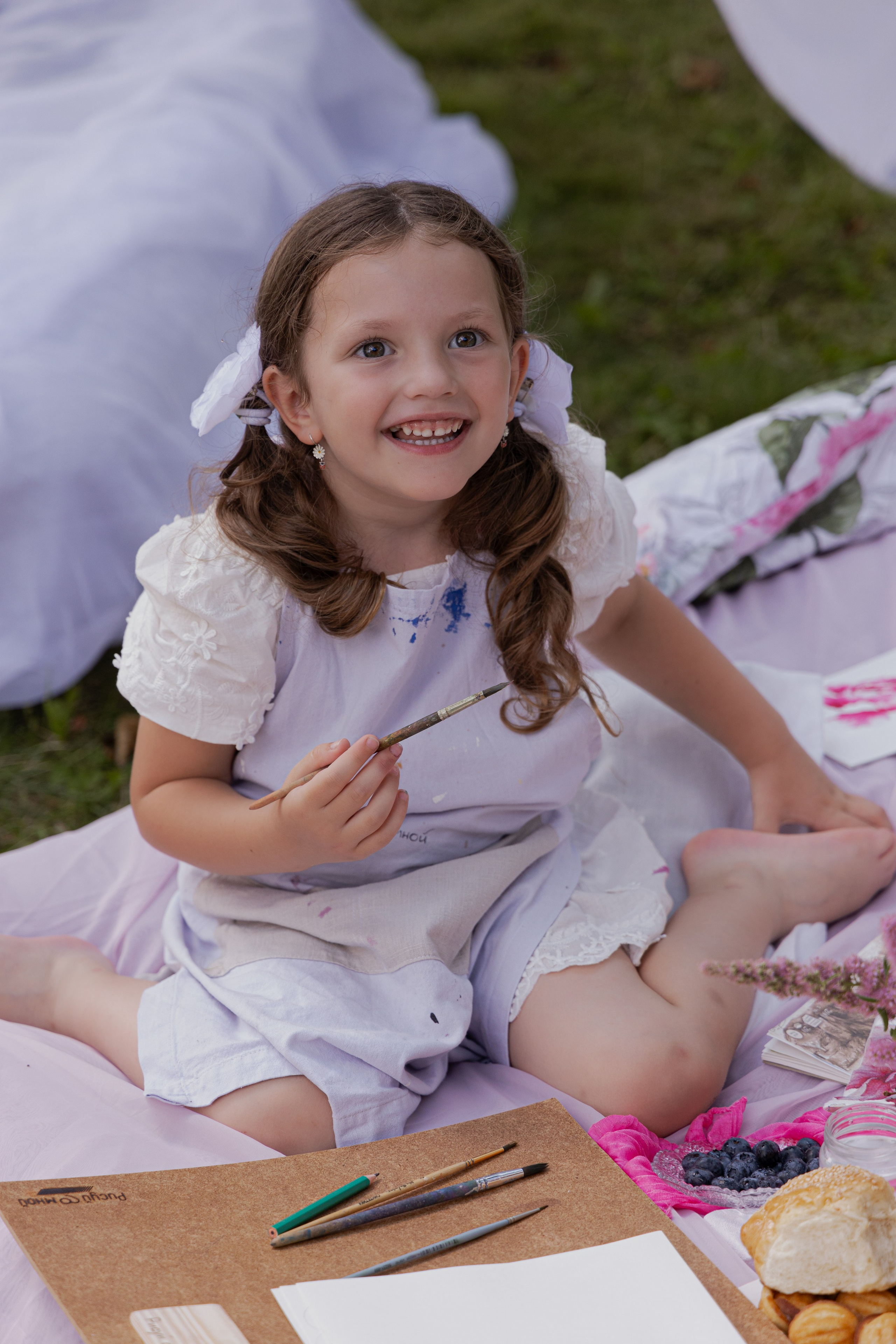 МК Пион (пикник в парке). Анастасия Ракчеева Художник