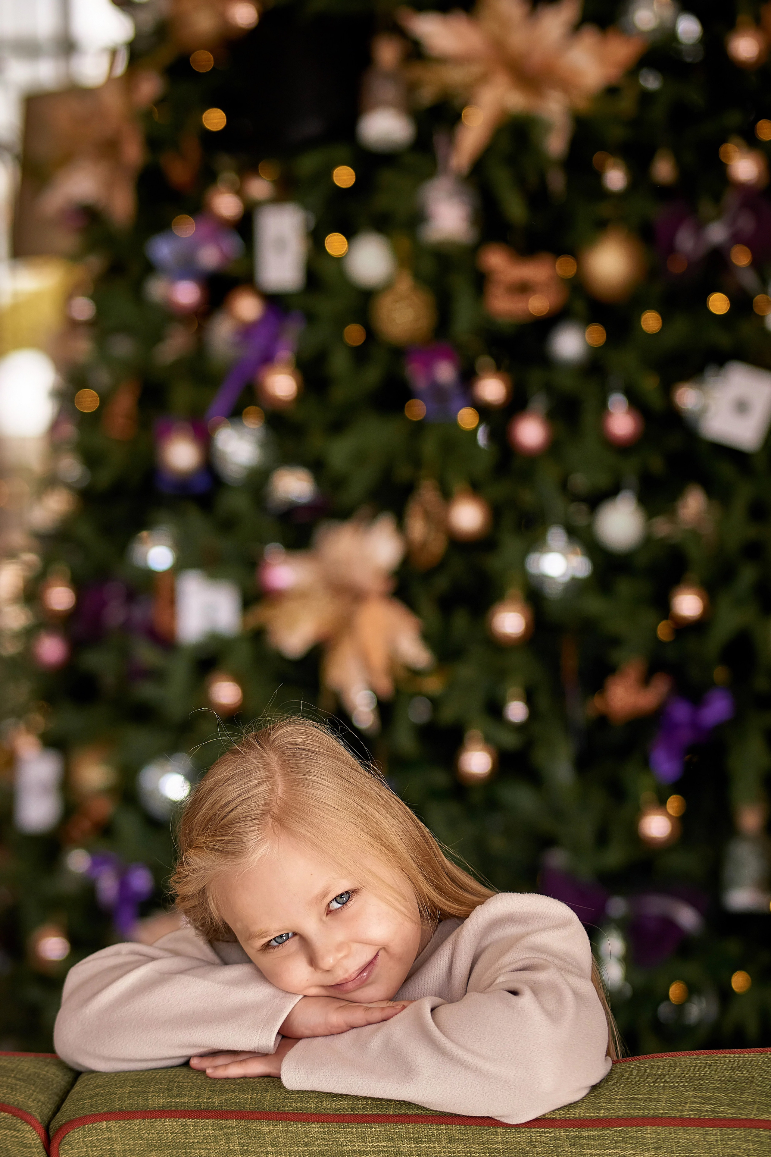 Новогодняя фотосессия для Дарьи