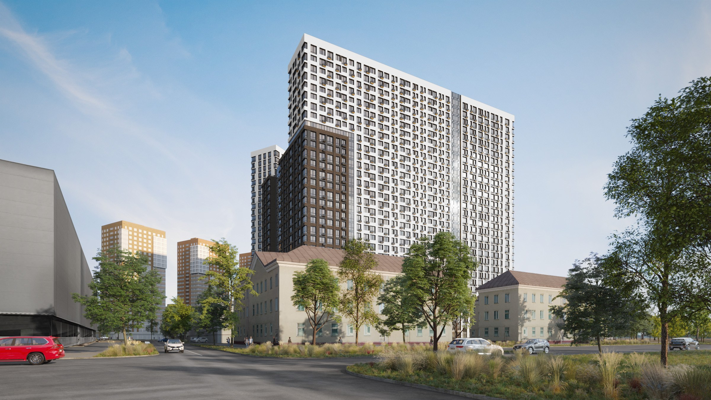 Жилой комплекс. Иван Ваганов. Портфолио