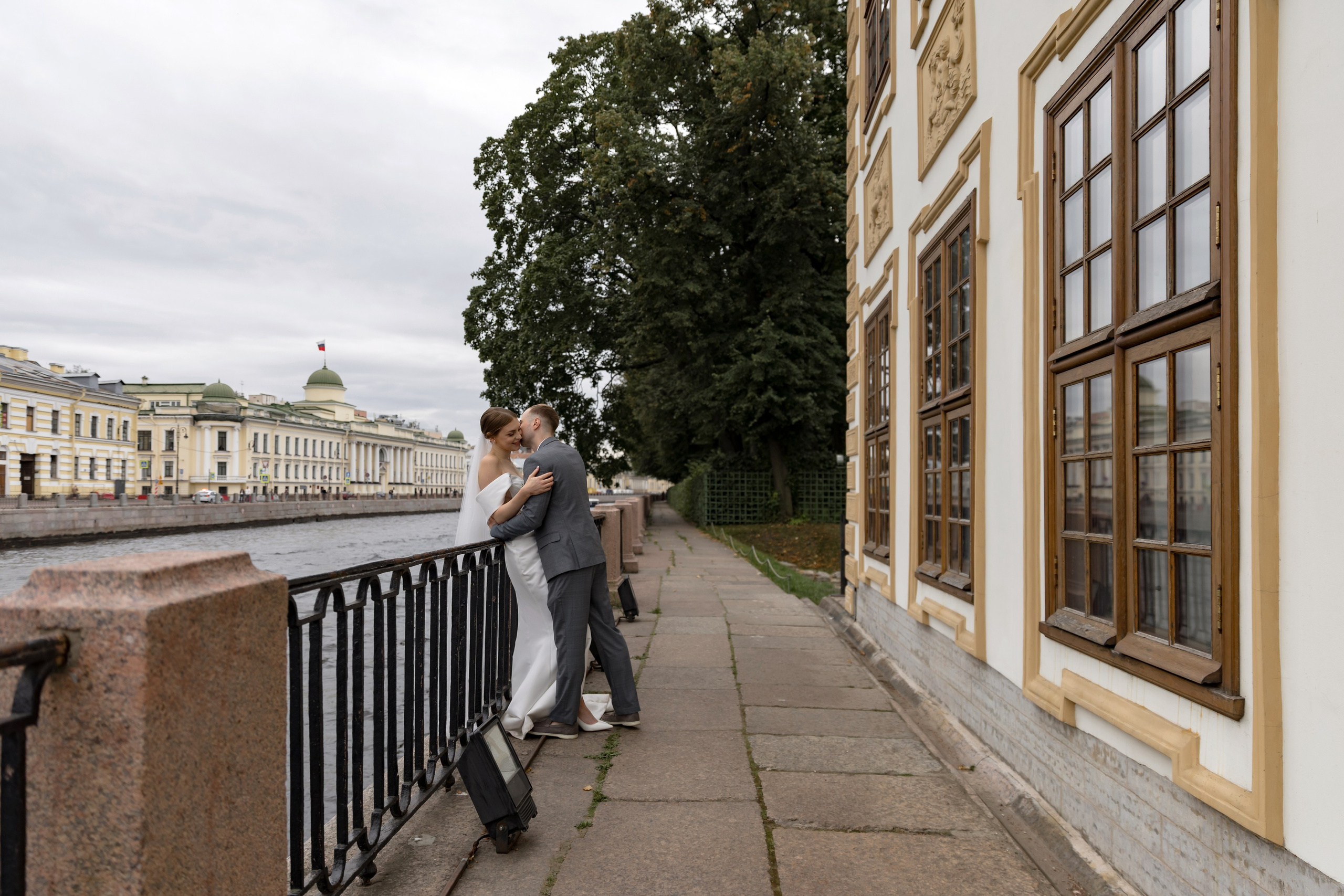Свадебный день Юлии и Максима. Свадебный и портретный фотограф в Санкт-Петербурге Надежда Чечулина