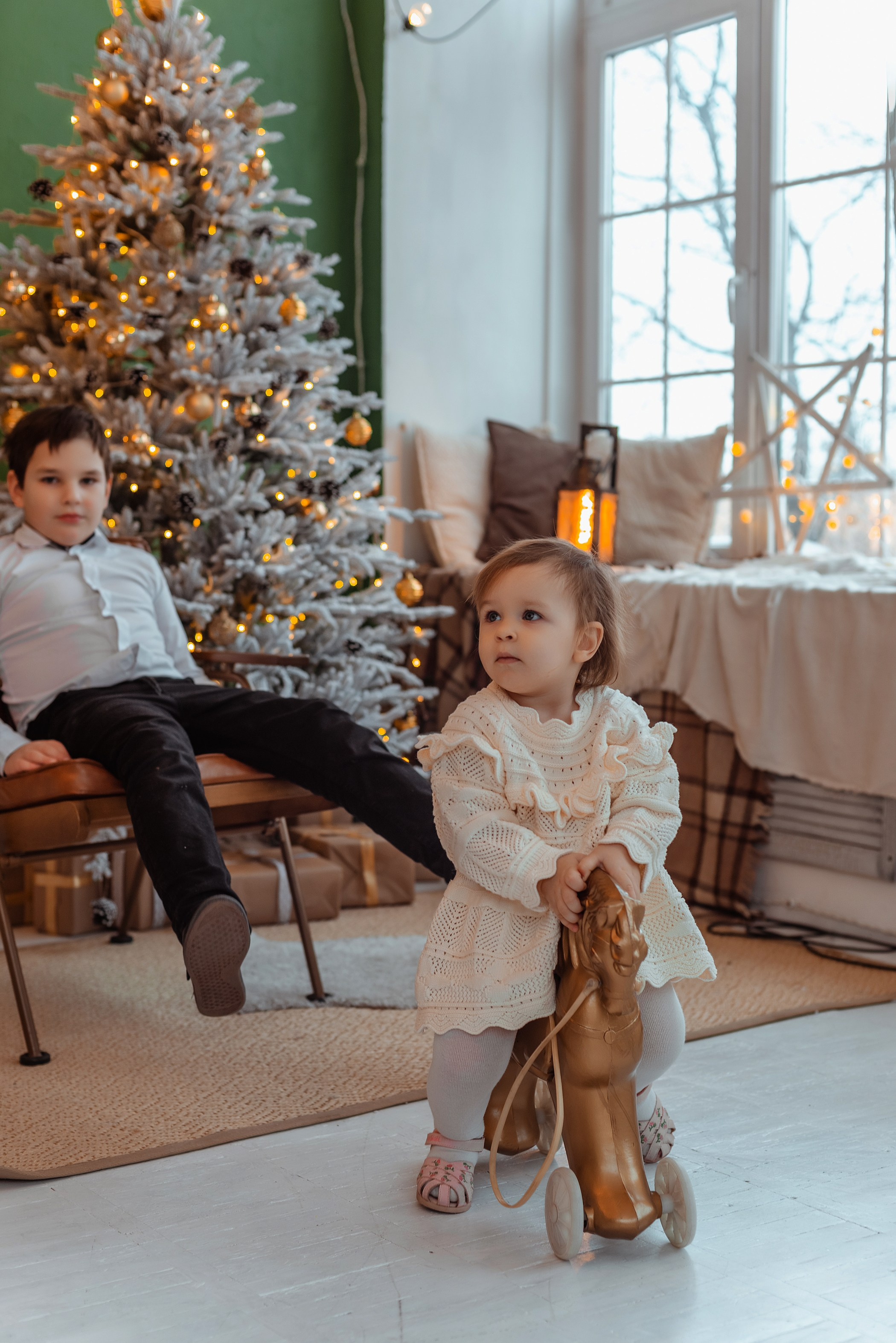 Новогодняя фотосессия семьи Подъячевых. Фотограф в Самаре | Катерина Гущина