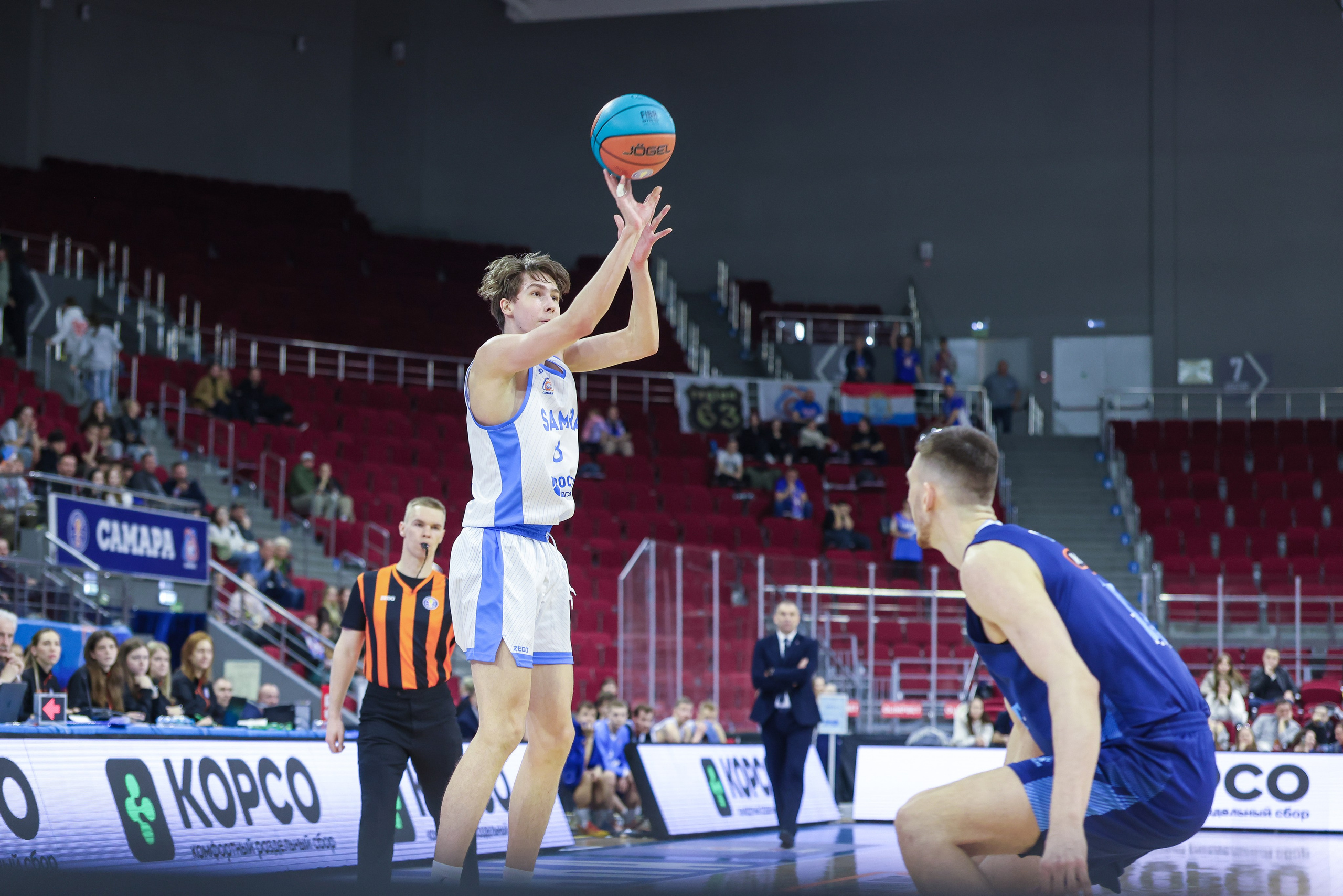 Баскетбол. Самара — Зенит. Единая лига ВТБ. Спортивный фотограф в Самаре
