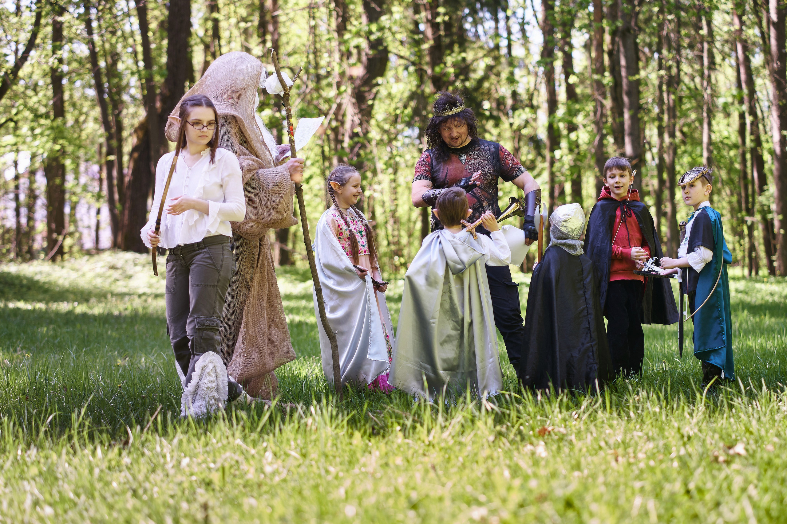 День Рождения в стиле Властелина Колец. Фотограф в Москве Нафиков Руслан. Репортажная съемка, Портрет