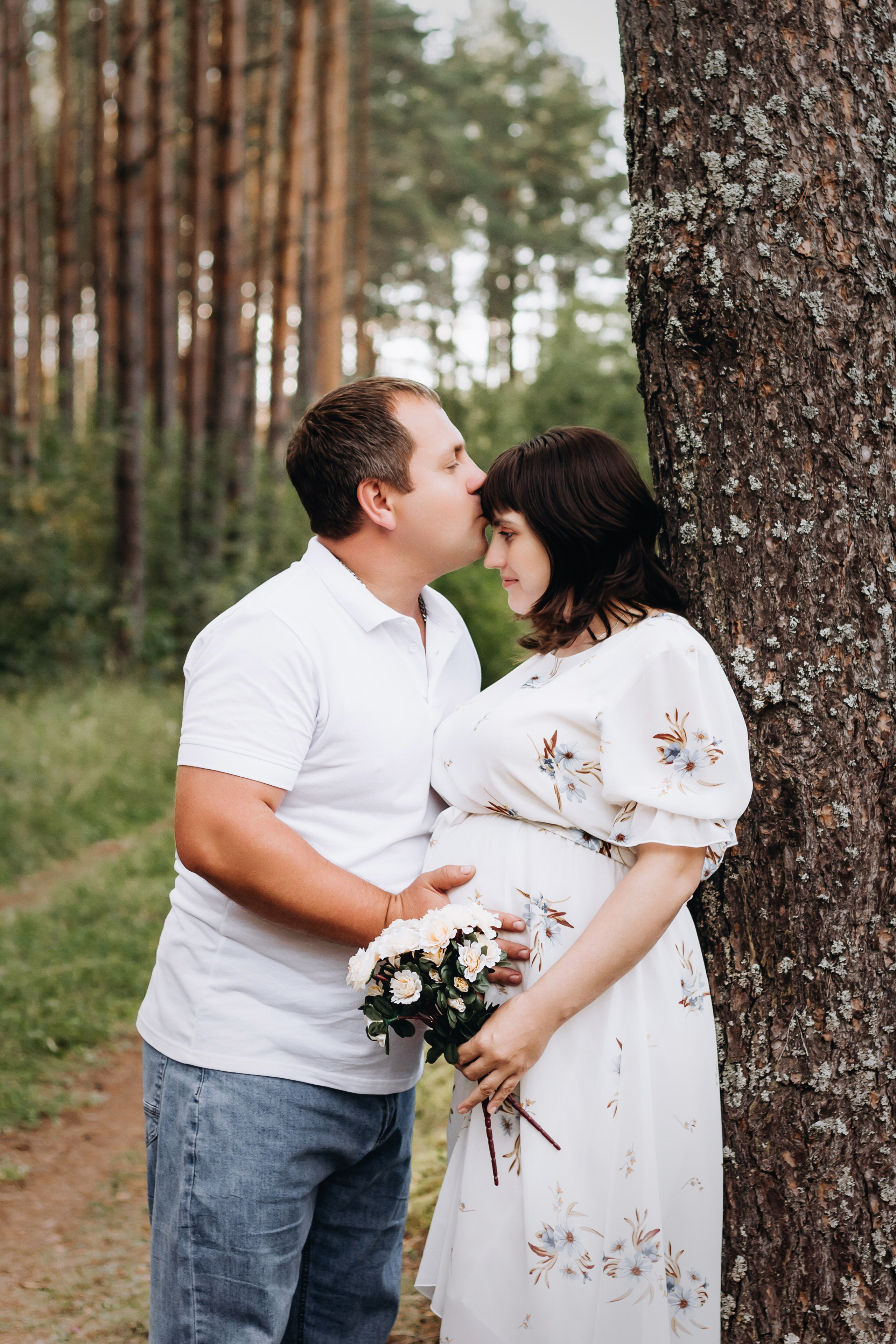 Беременность «В ожидании чуда». Ваш фотограф Анна, фотосалон «В Кадре» Велиж