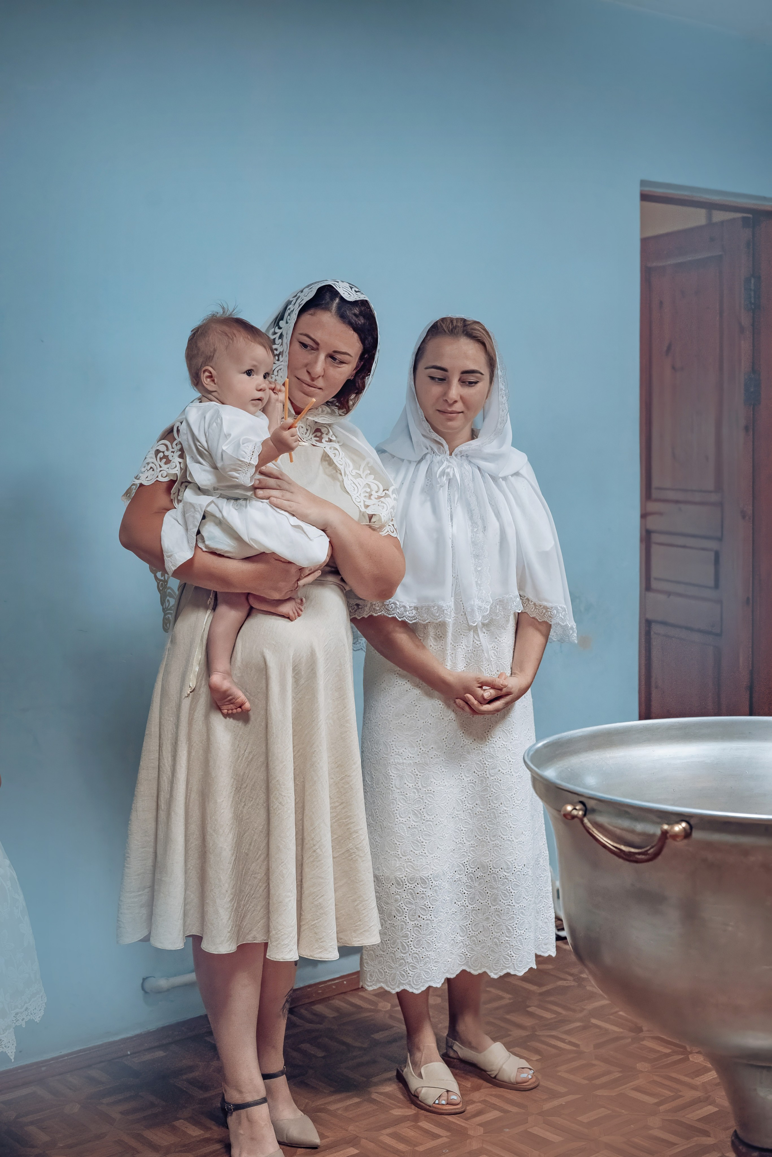 Съемка таинства крещения в храме Николая Чудотворца Красноярск. Фотографы крещения/венчания  Красноярск Татьяна и Вячеслав Переваловы