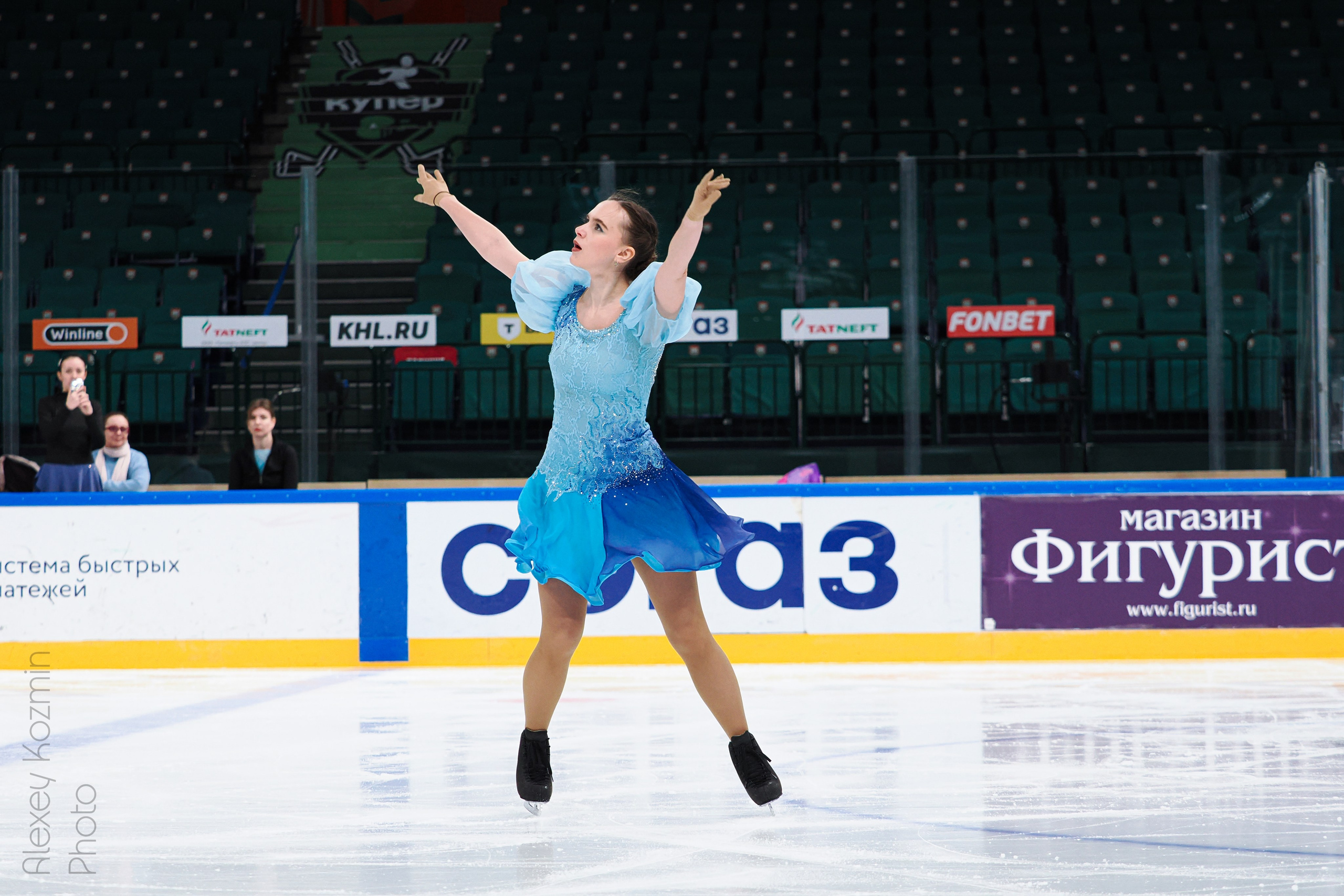 Фигурное катание (Татнефть Арена, г. Казань). Репортажный фотограф Алексей Козьмин