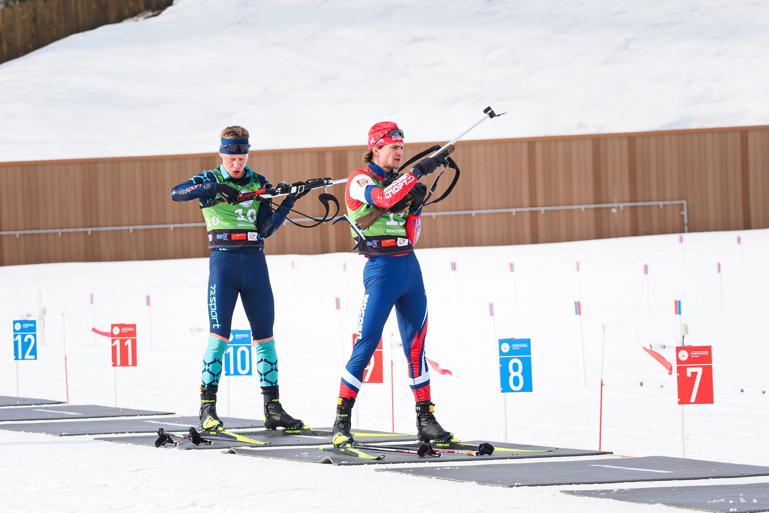 Биатлон / Первенство России. Репортажный фотограф Алексей Козьмин
