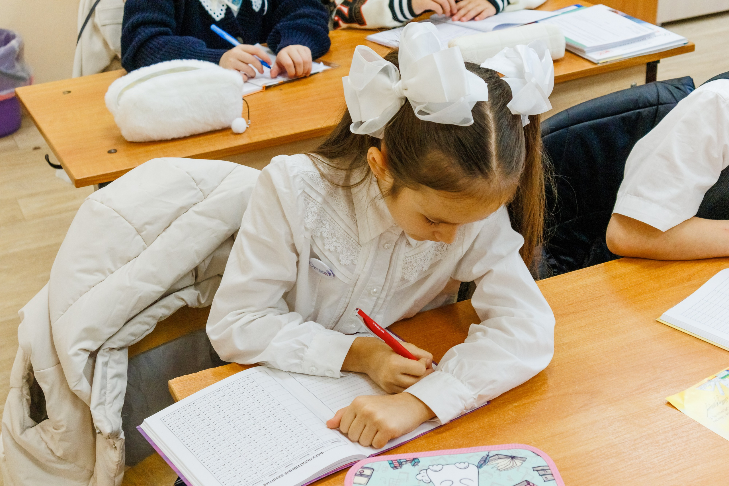 Первый урок школа 206. Фотограф в Новосибирске Евгений Маслов