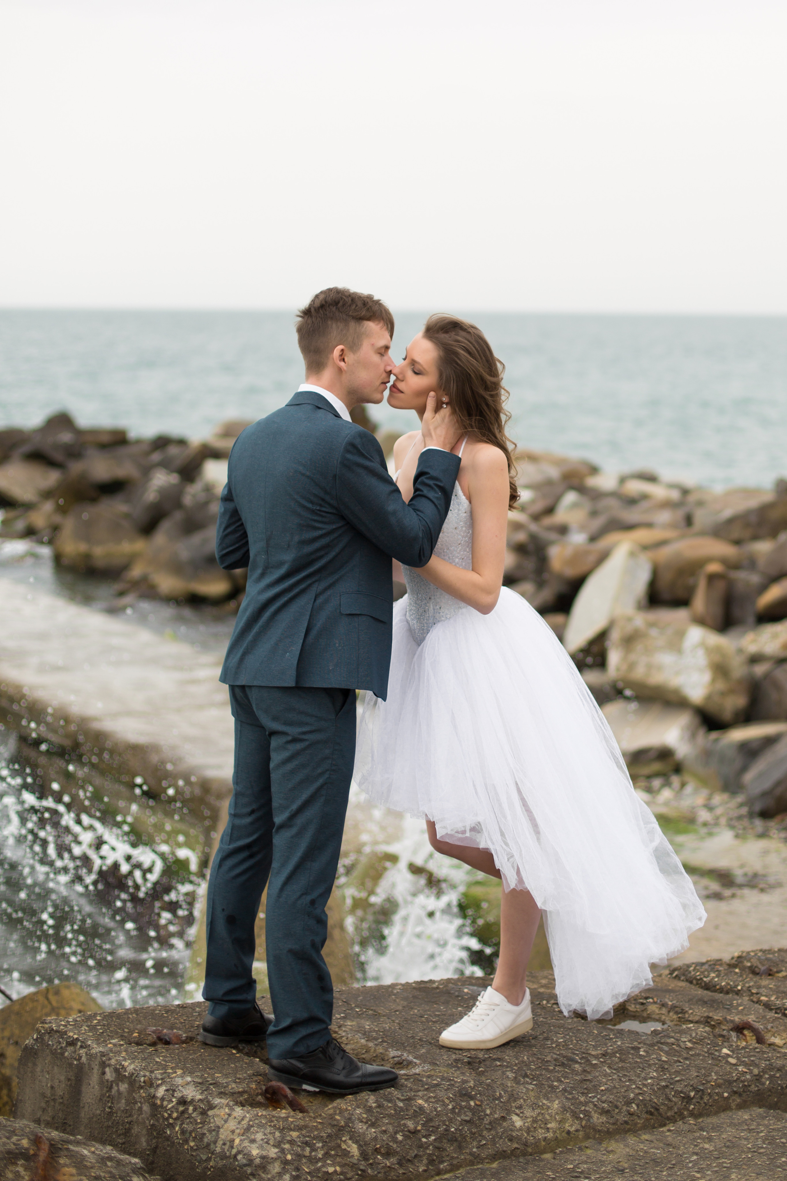 Свадебная фотосессия у моря. Фотограф в Сочи Красной поляне Абхазии Юлия Кормишенко