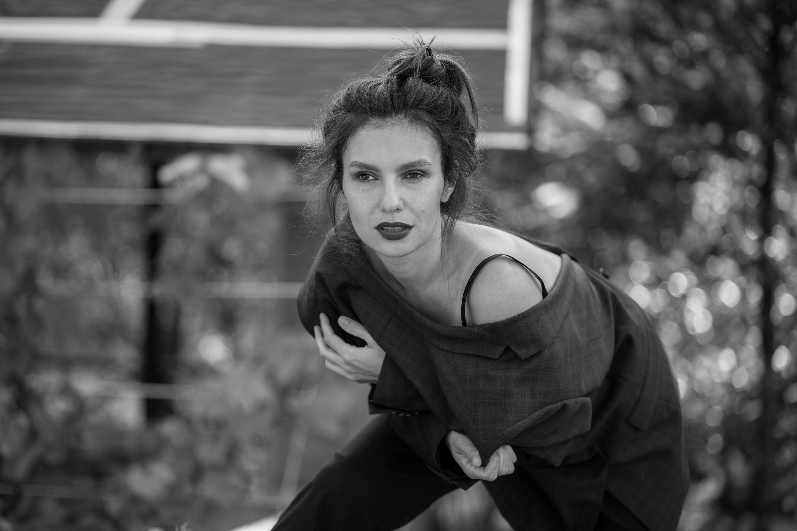 Чб фотосессия. Оксана. Фотограф в Сочи Красной поляне Абхазии Юлия Кормишенко