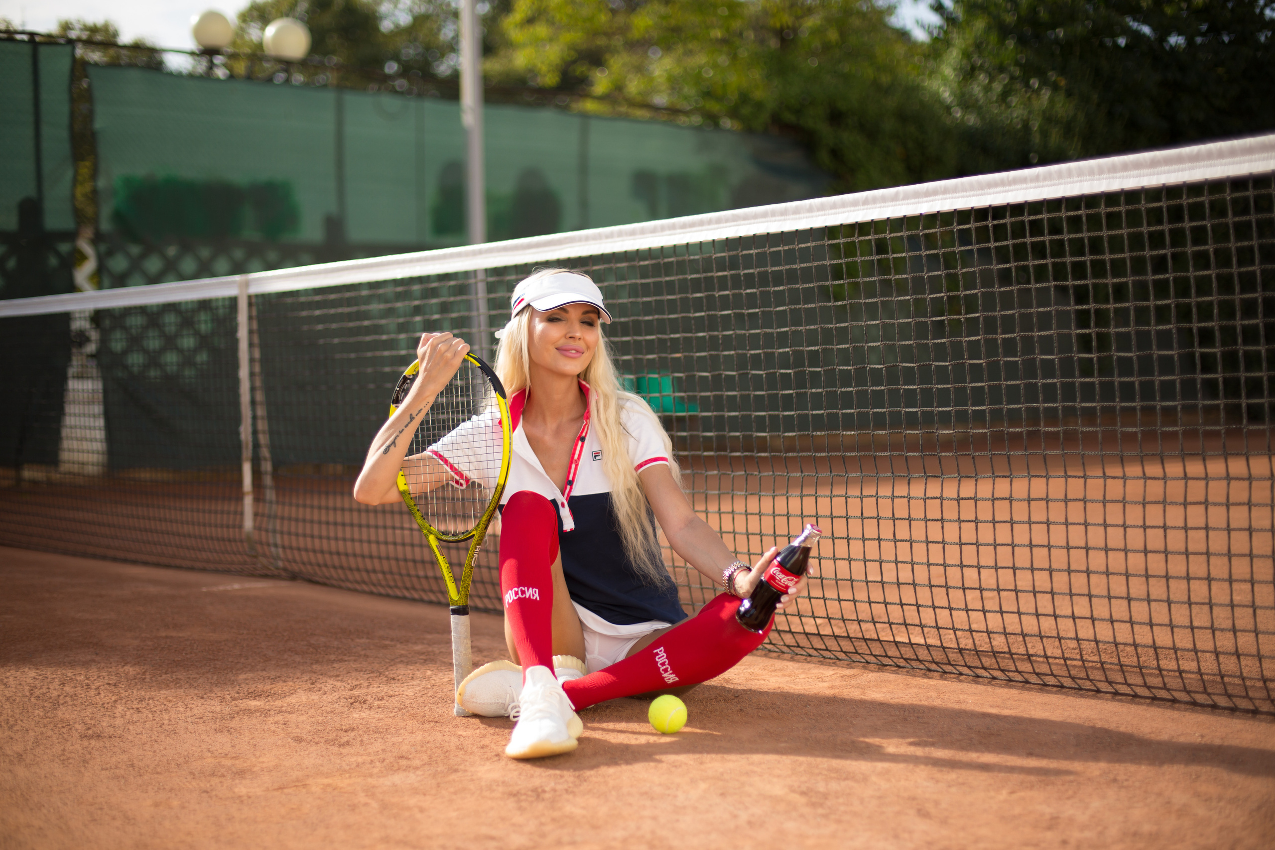 Фотосессия на теннисном корте. Фотограф в Сочи Красной поляне Абхазии Юлия Кормишенко